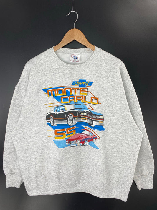 1986 CHEVROLET MONTE CARLO SS Made in USA Size XXL Vintage Sweat-shirt / K9015