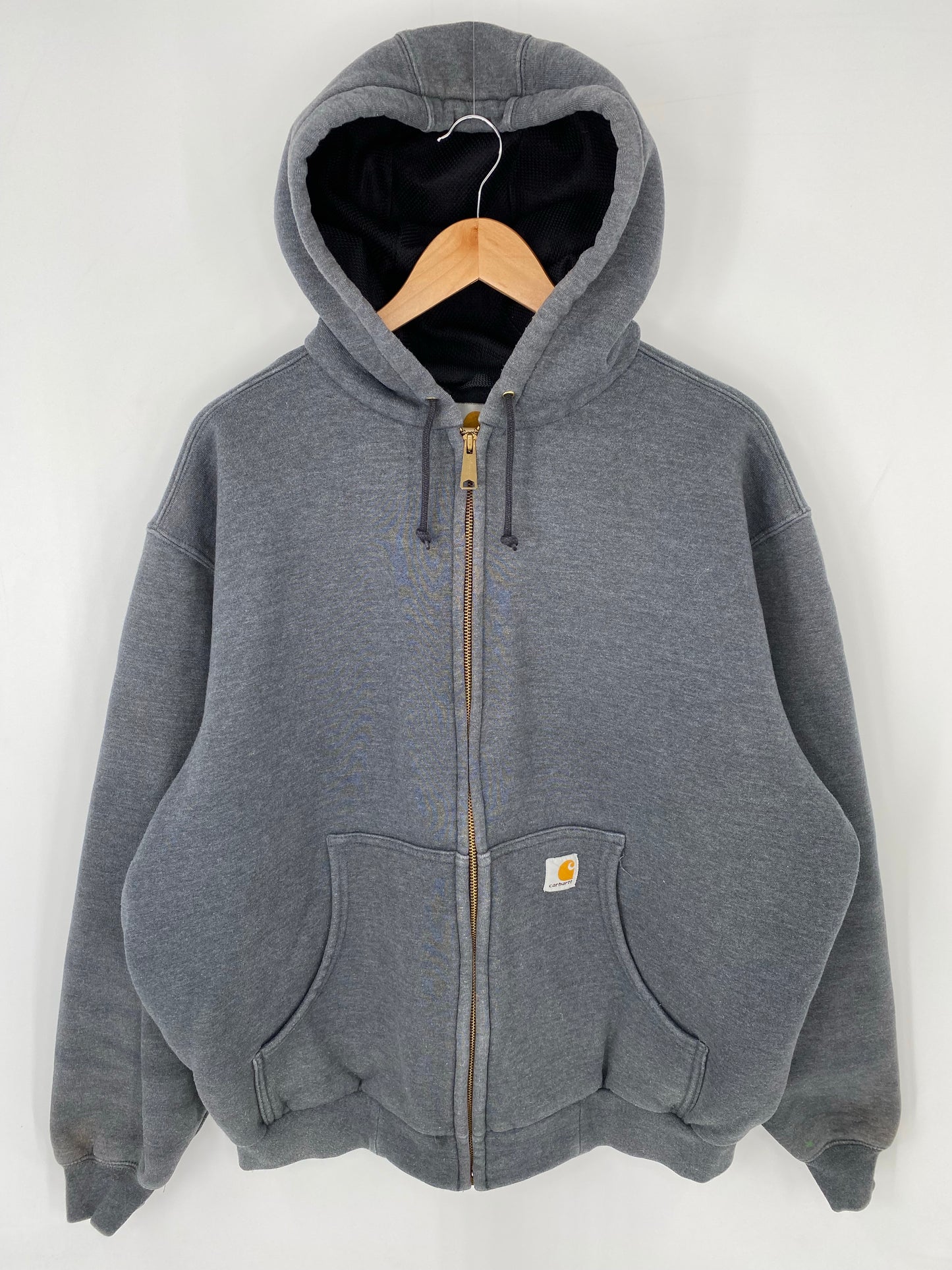 Vintage CARHARTT Size L Zip-up Hoodie Sweat-Shirt / K8499