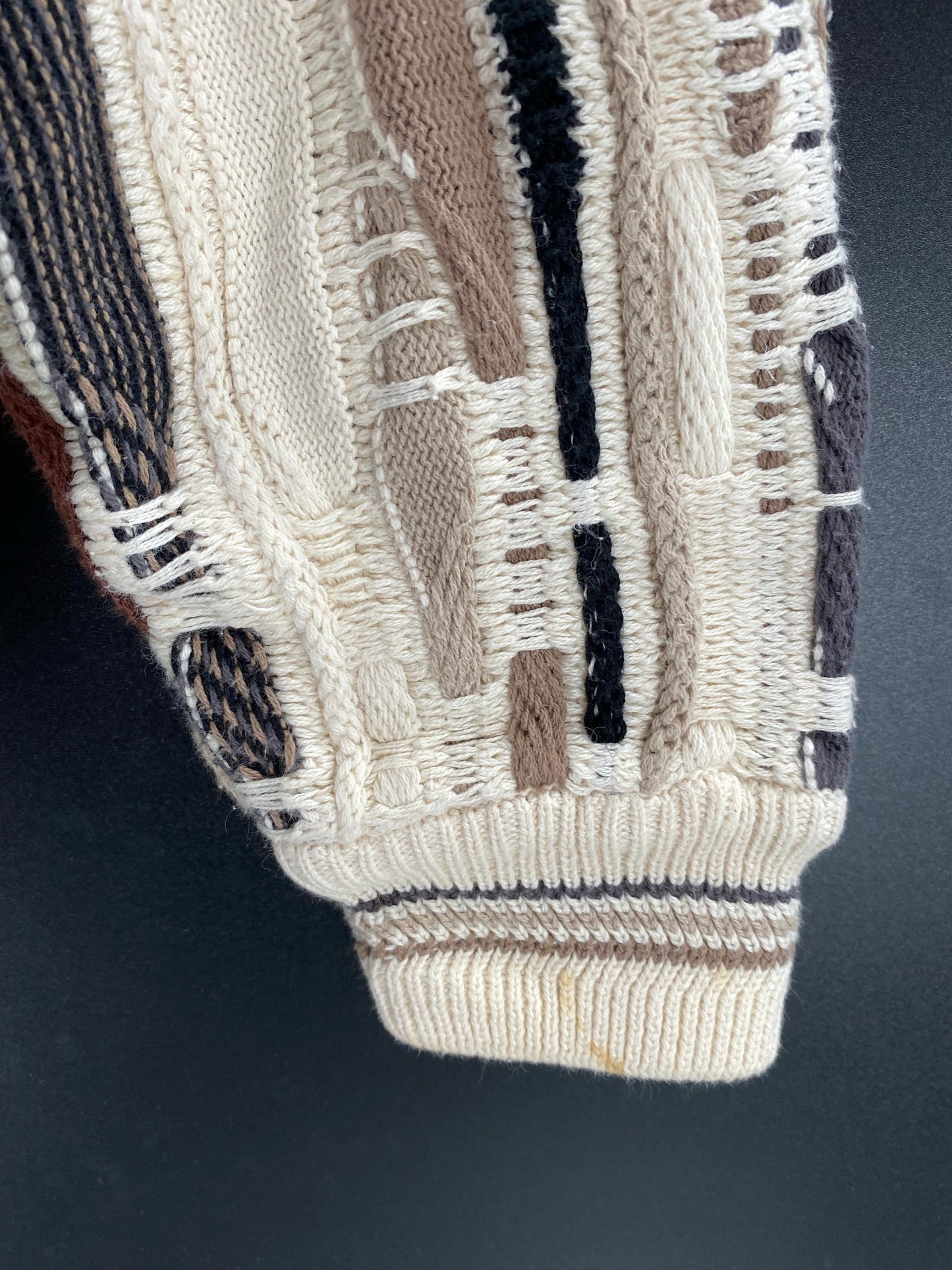 Vintage 3D COOGI- Style Size L Knit Sweater / A9881