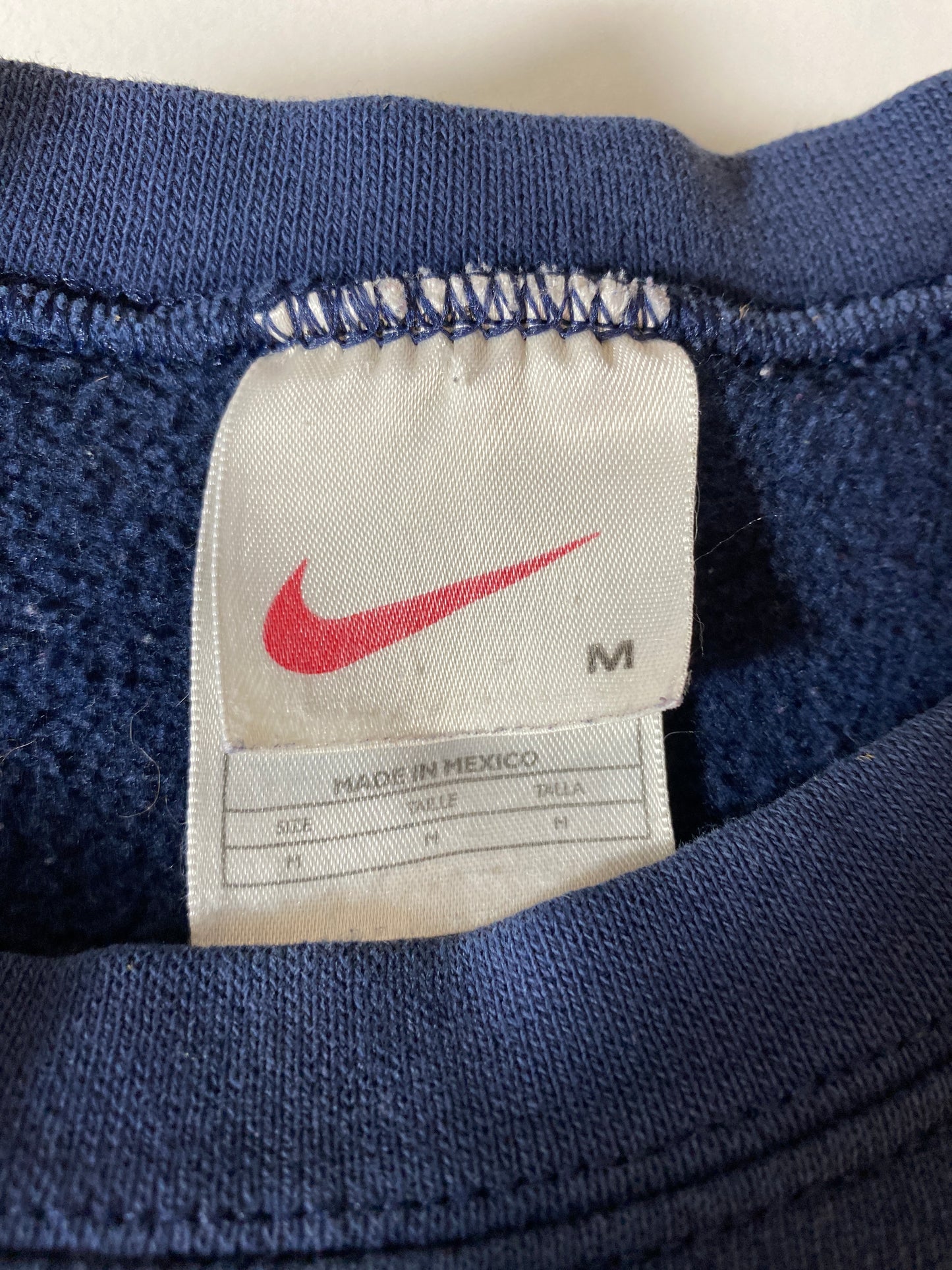 90’s NIKE MINI SWOOSH Size M Vintage Sweat shirt / 9530