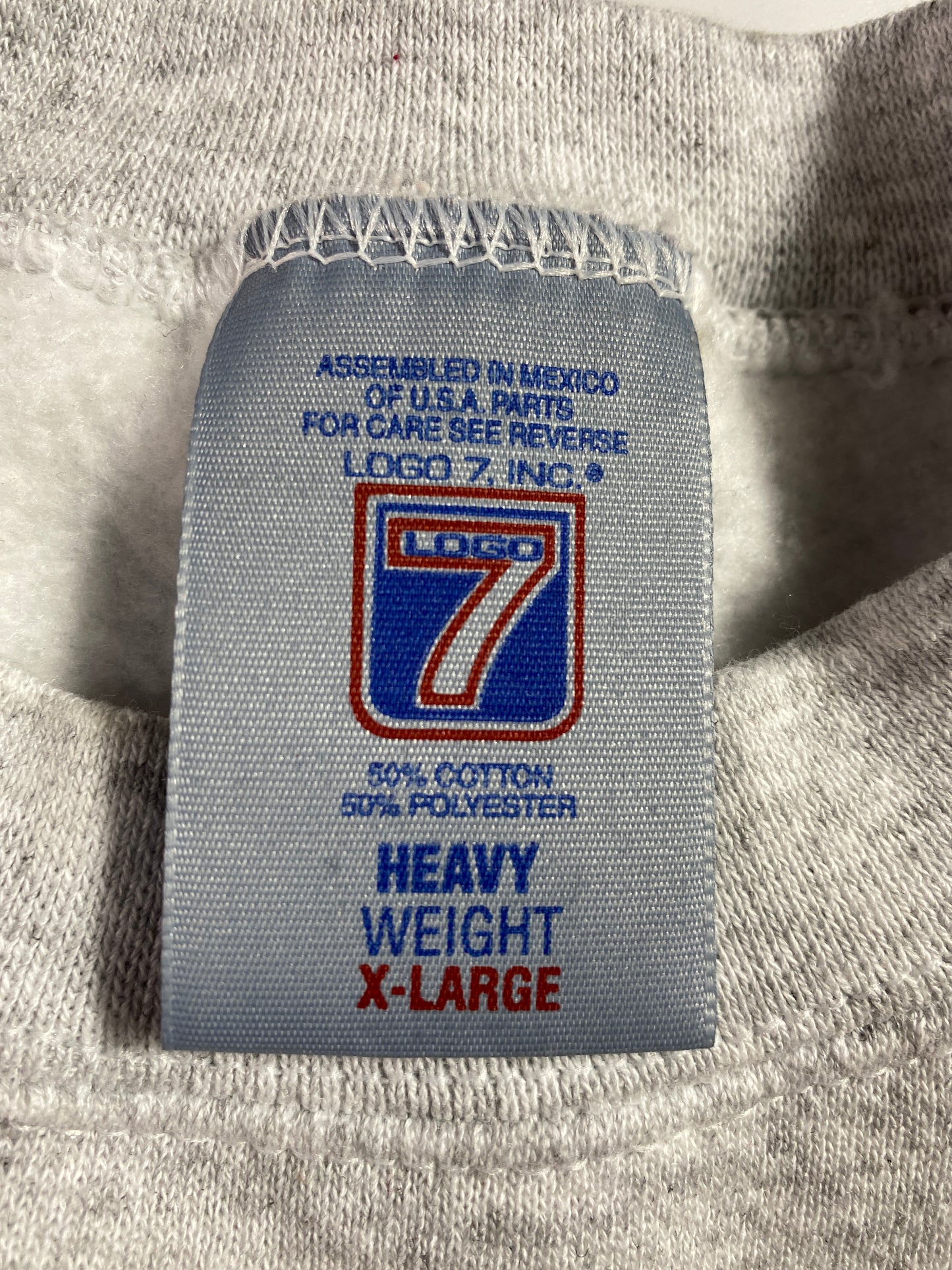 1999 SUPER BOWL XXXIII DENVER BROCOS x ATLANTA FALCONS Size XL Vintage NFL Sweat-Shirt / A5040