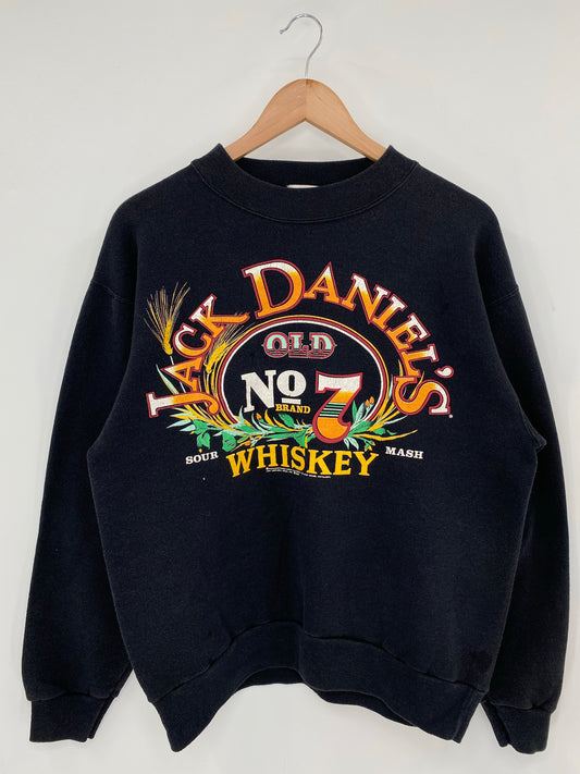 1989' JACK DANIEL'S  Size No tag(Approx.L) Vintage Sweat-shirt / K7569