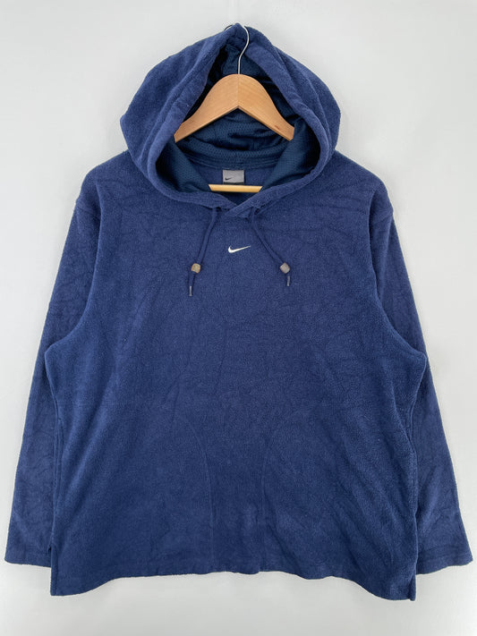 00’ NIKE Center Swoosh Size L Fleece Hoodie / E2727S