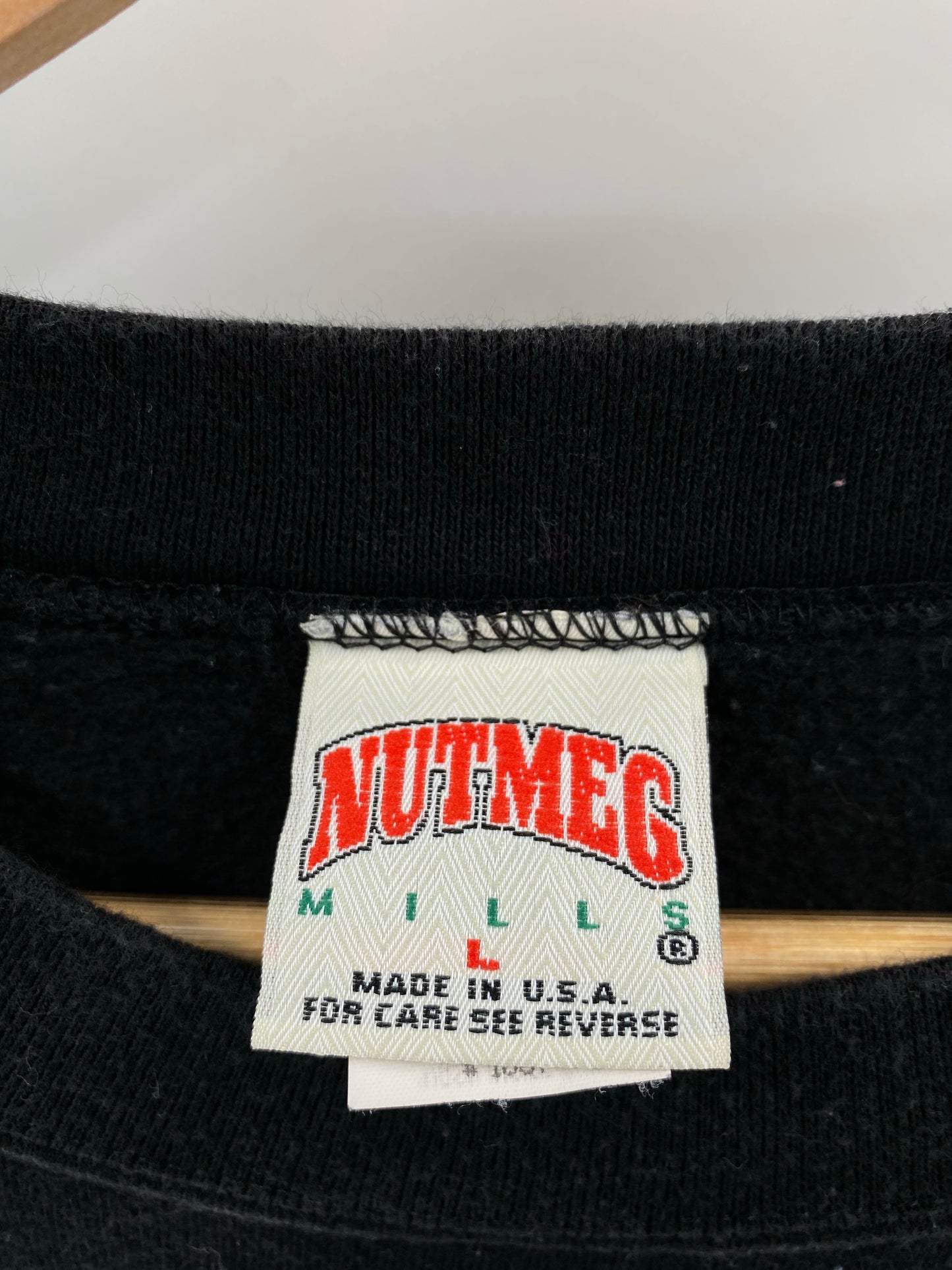 1994 NEW YORK GIANTS Made in USA Size L Vintage NFL Sweat - Shirt/ K5767