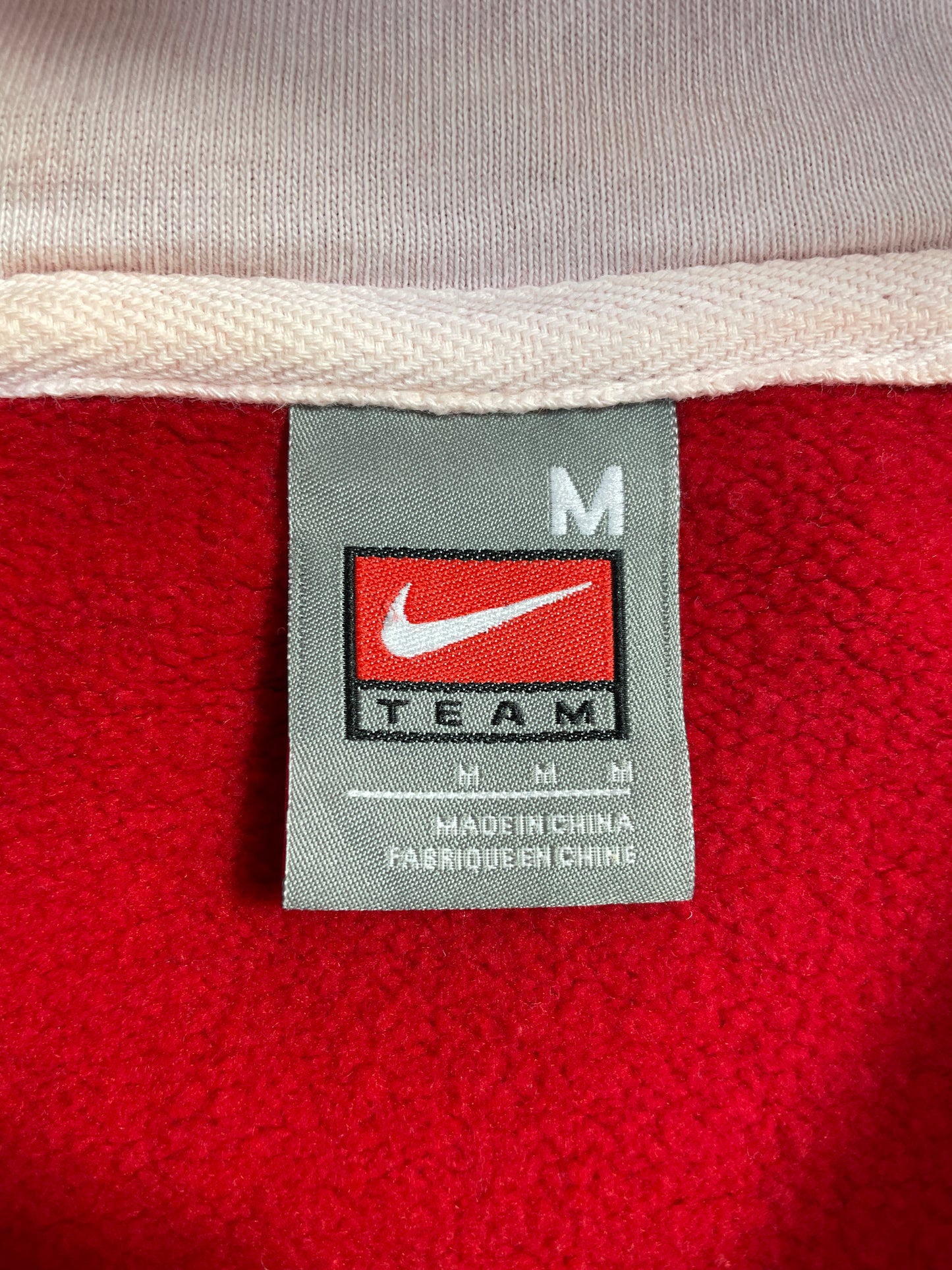 00' NIKE x NEBRASKA Size M Vintage College Hoodie Sweat-shirt / A8415