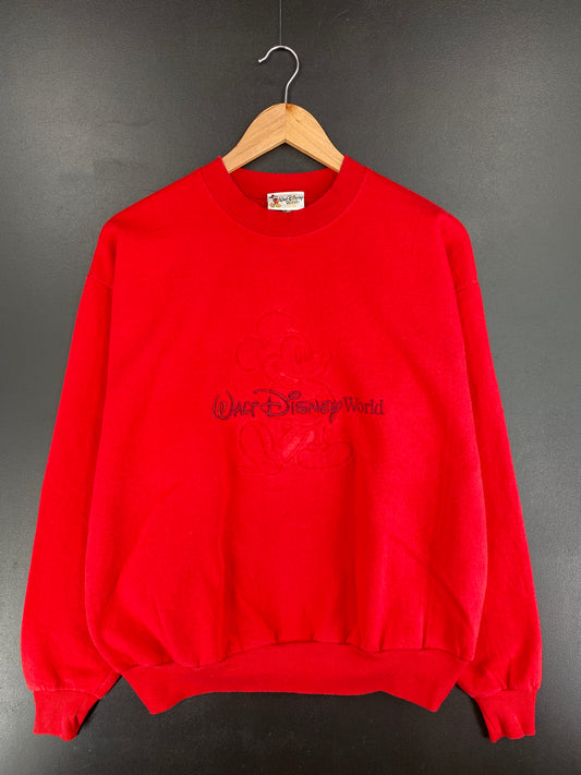 .00' WALT DISNEY WORLD Made in USA Size L Vintage Sweat-shirt / E3361S