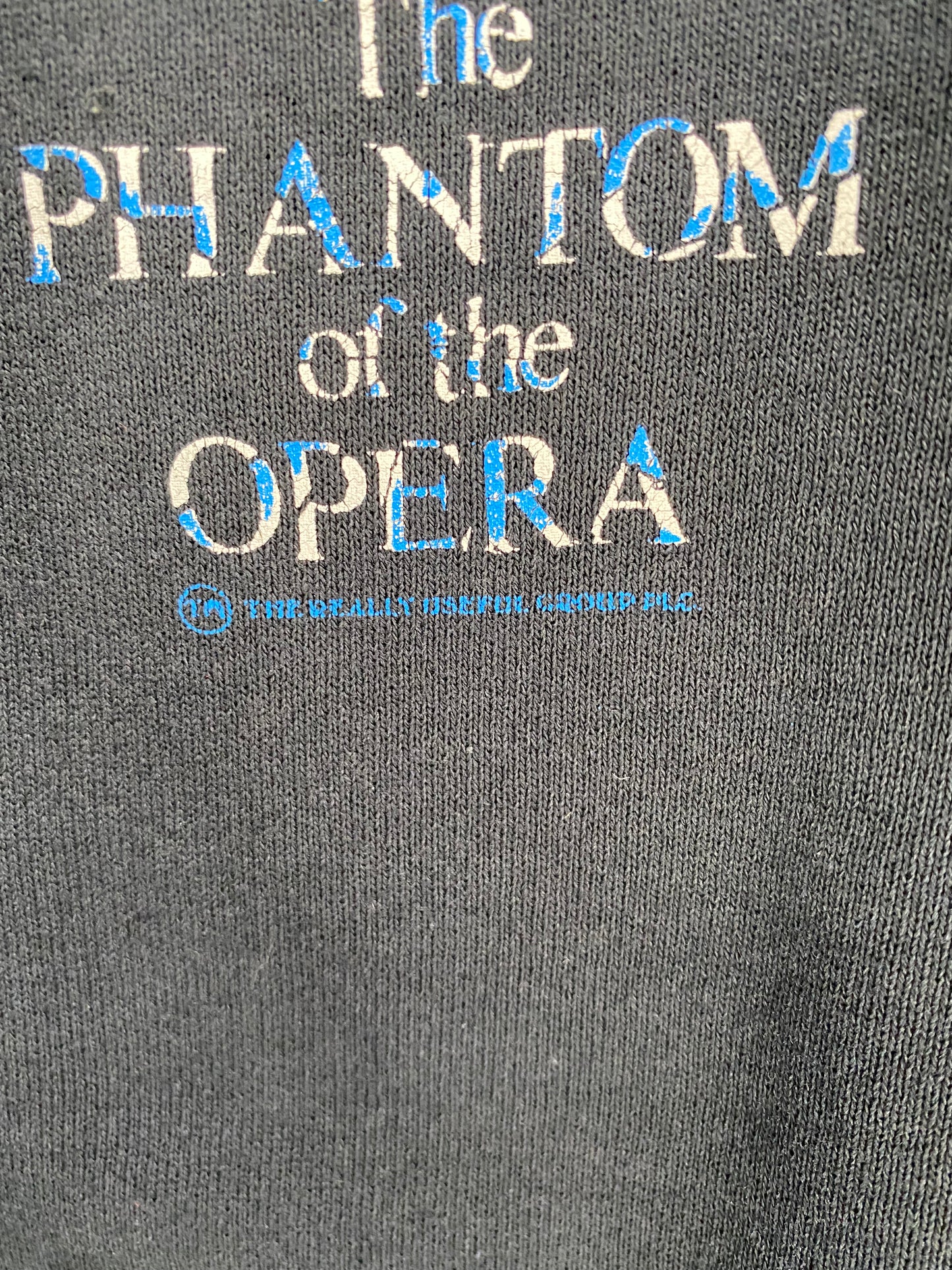 1986 THE PHANTOM OF THE OPERA Made in USA Size L Vintage Sweat-shirt / K9901