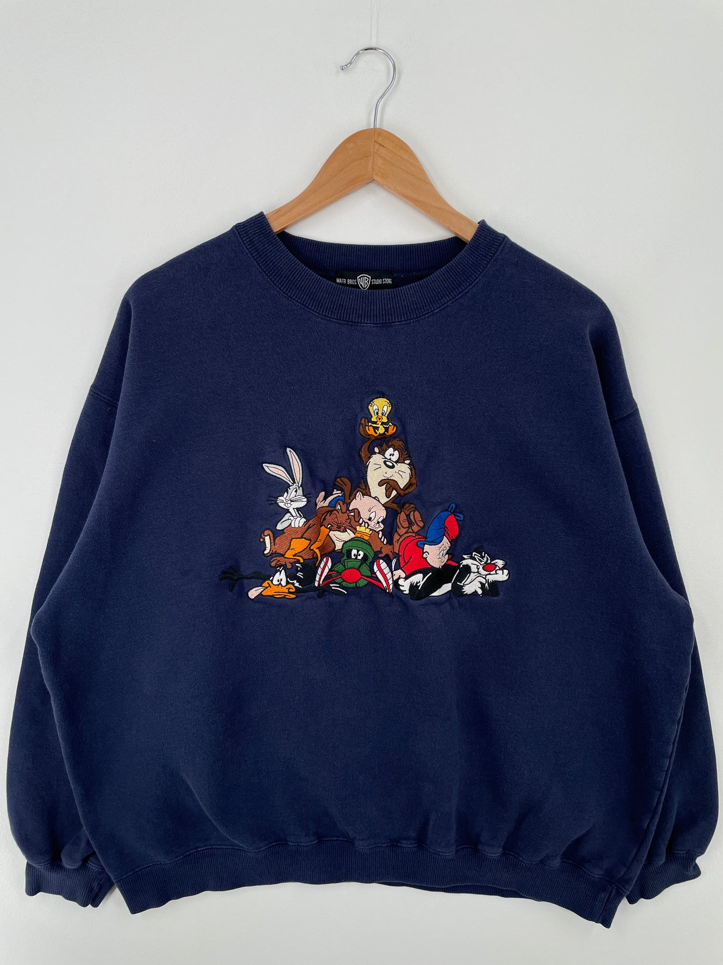 1995 LOONEY TUNES Size L Vintage Sweat-Shirt / A8912