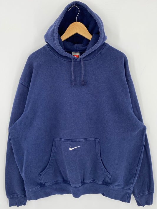 00's NIKE CENTER SWOOSH Size XL Vintage Hoodie Sweat-shirt / K5720