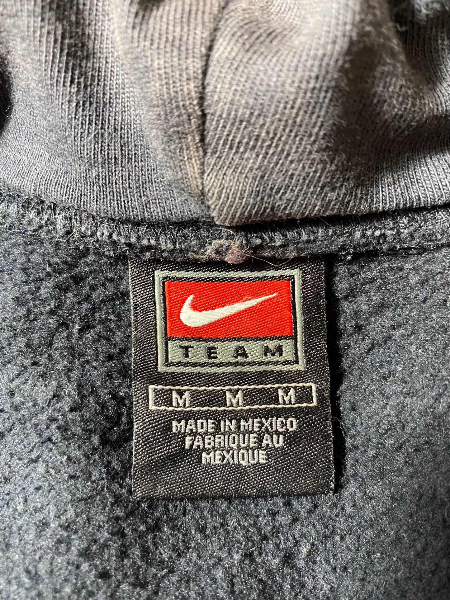 00' NIKE IOWA Size M Vintage Hoodie Sweat-Shirt / K4818