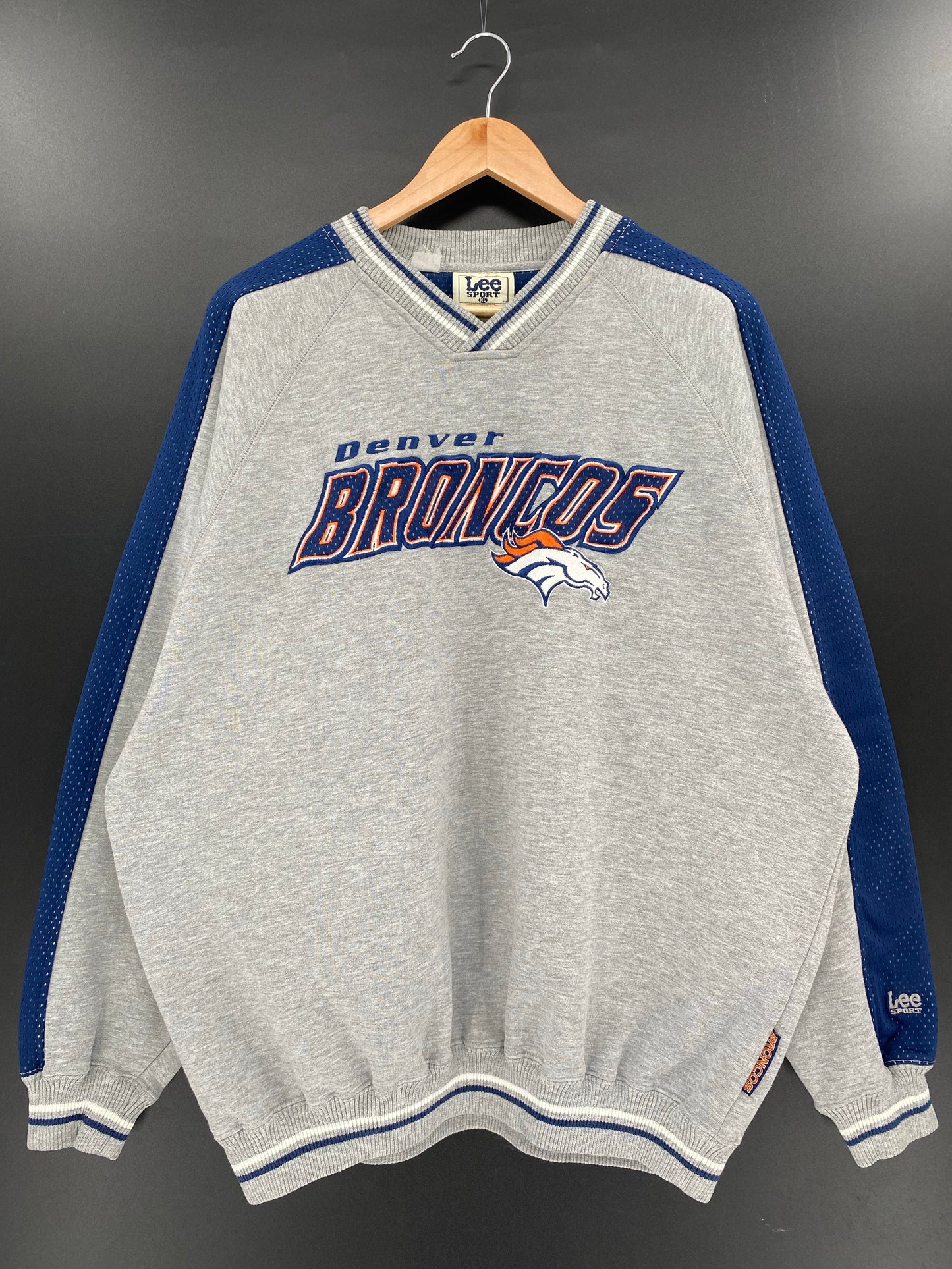 90’s DENVER BRONCOS Size XL NFL Sweat shirt / K5702