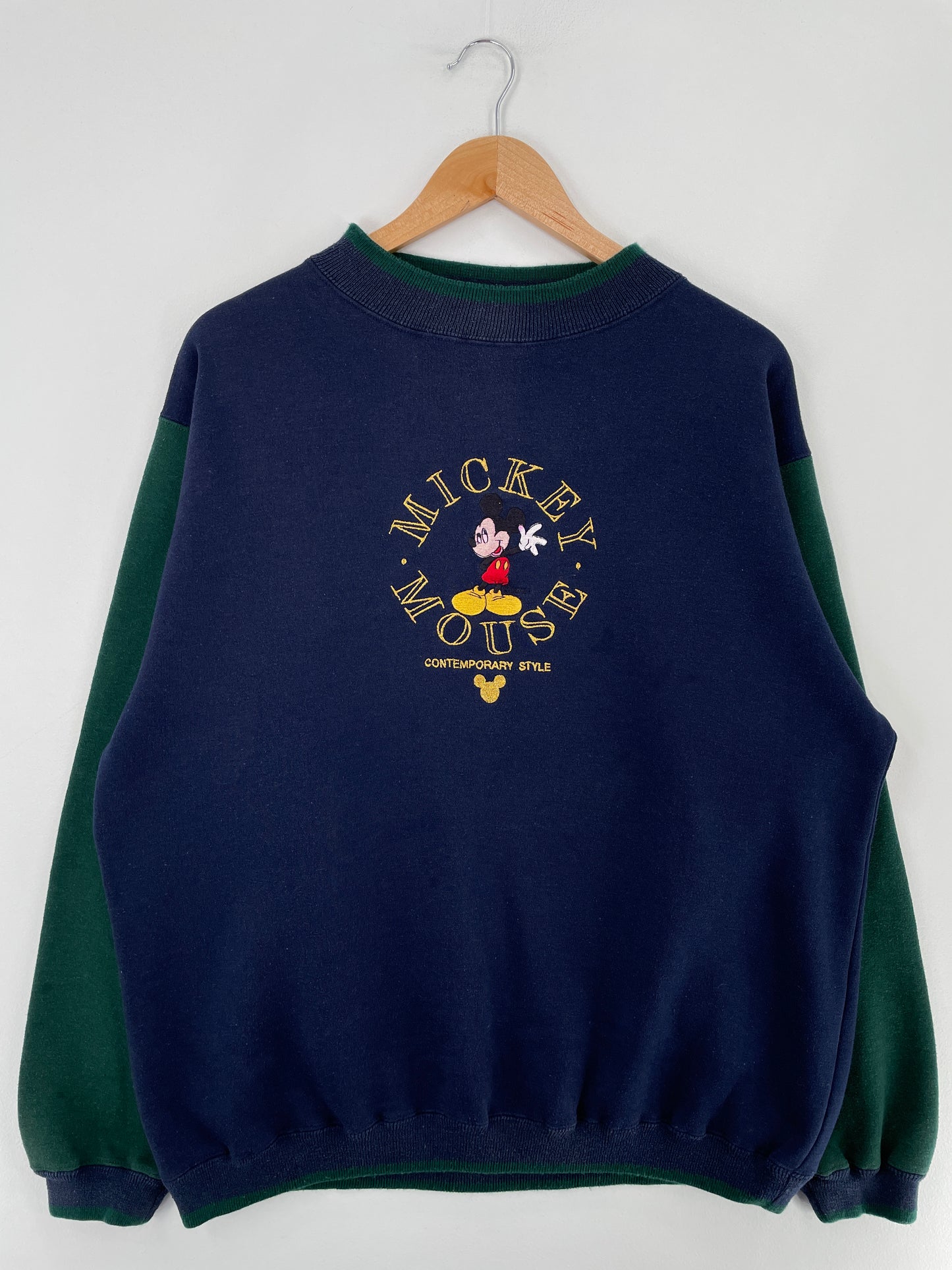 90's DISNEY MICKEY Size XL Vintage Sweat-Shirt / E5218S