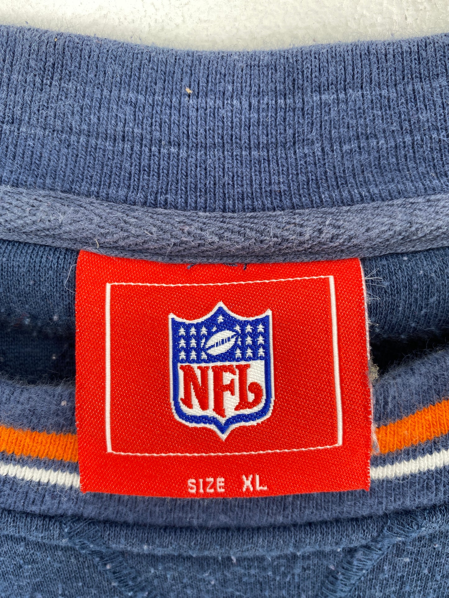 00' DENVER BRONCOS Size XL Vintage NFL Sweat-Shirt / A4957