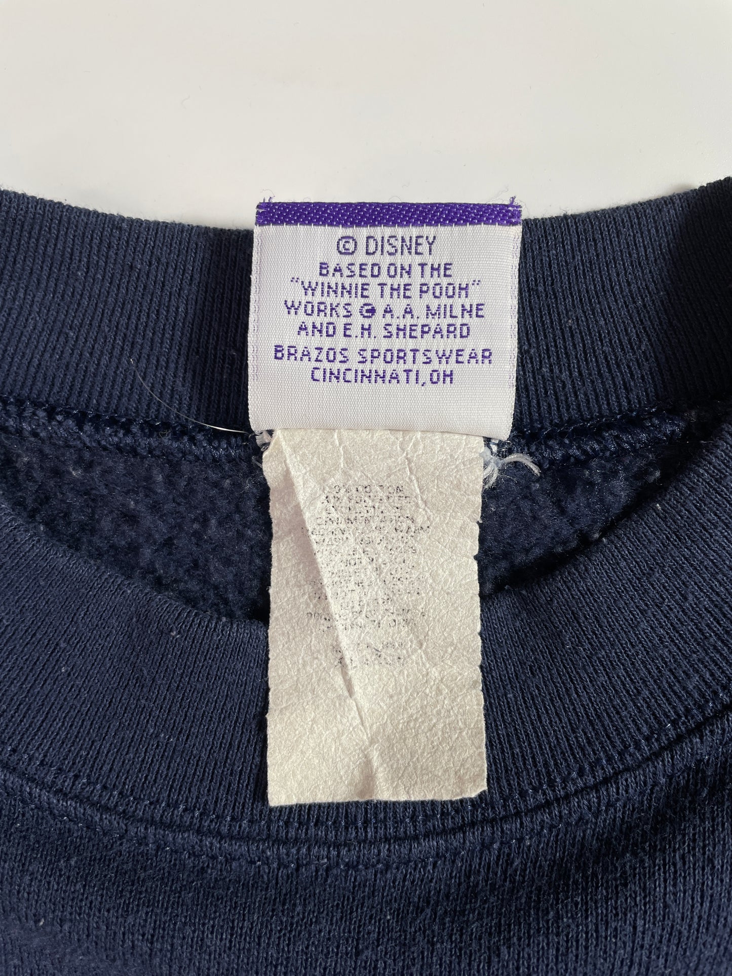 00' DISNEY Pooh Size XL Vintage Sweat-Shirt / A4057