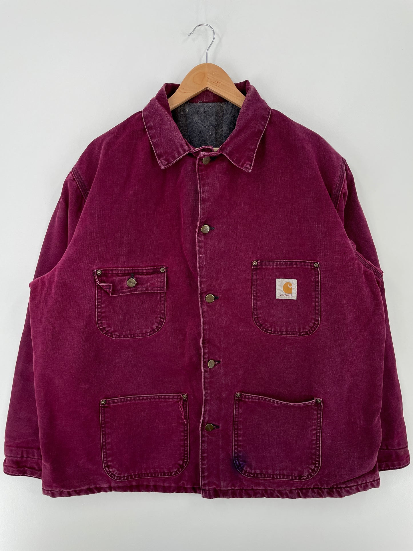 Vintage CARHARTT Size Approx.L Duck Jacket / A9103