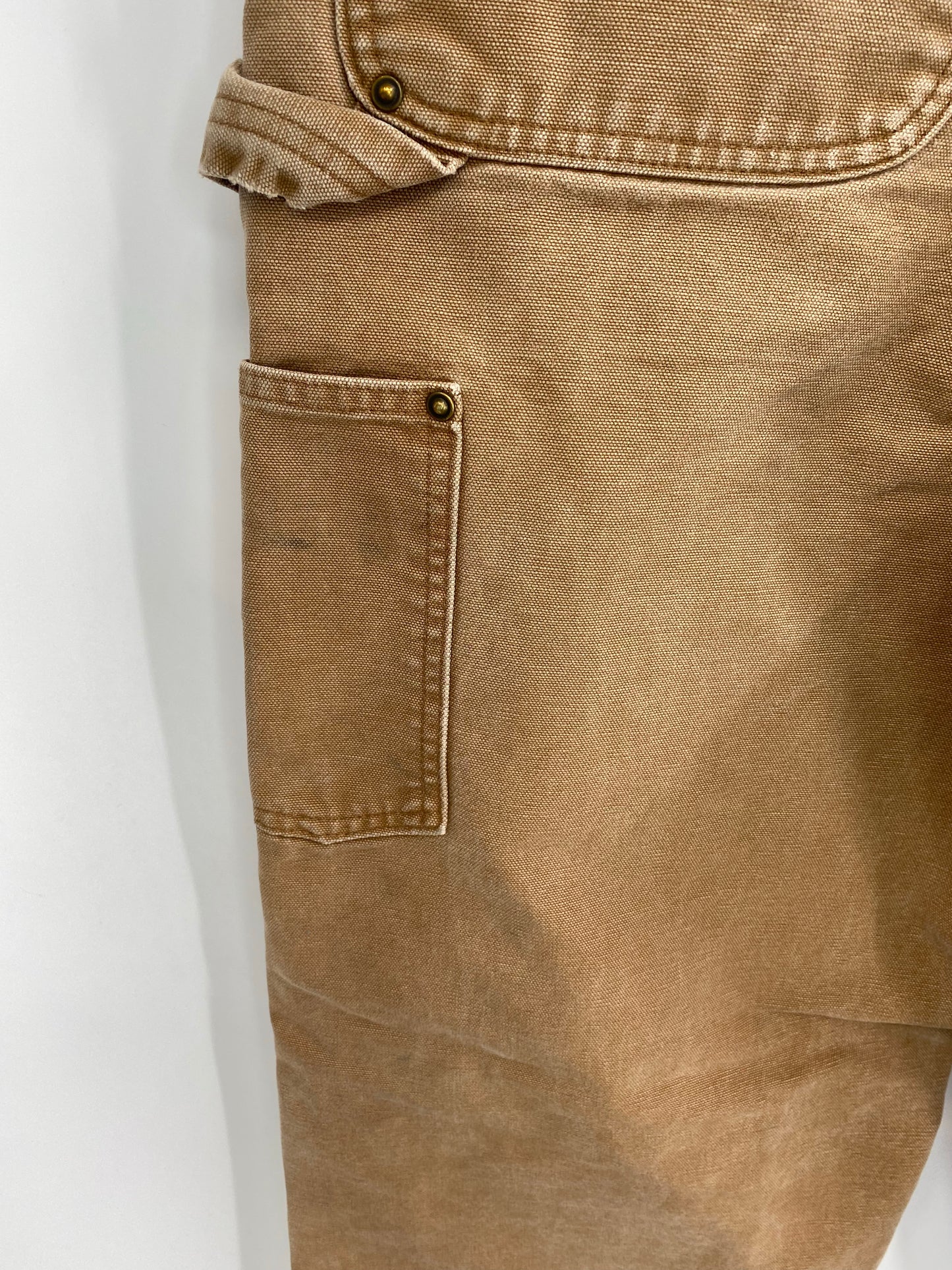 Vintage CARHARTT Size W34xL34 Double Knee Duck Pants / K9456