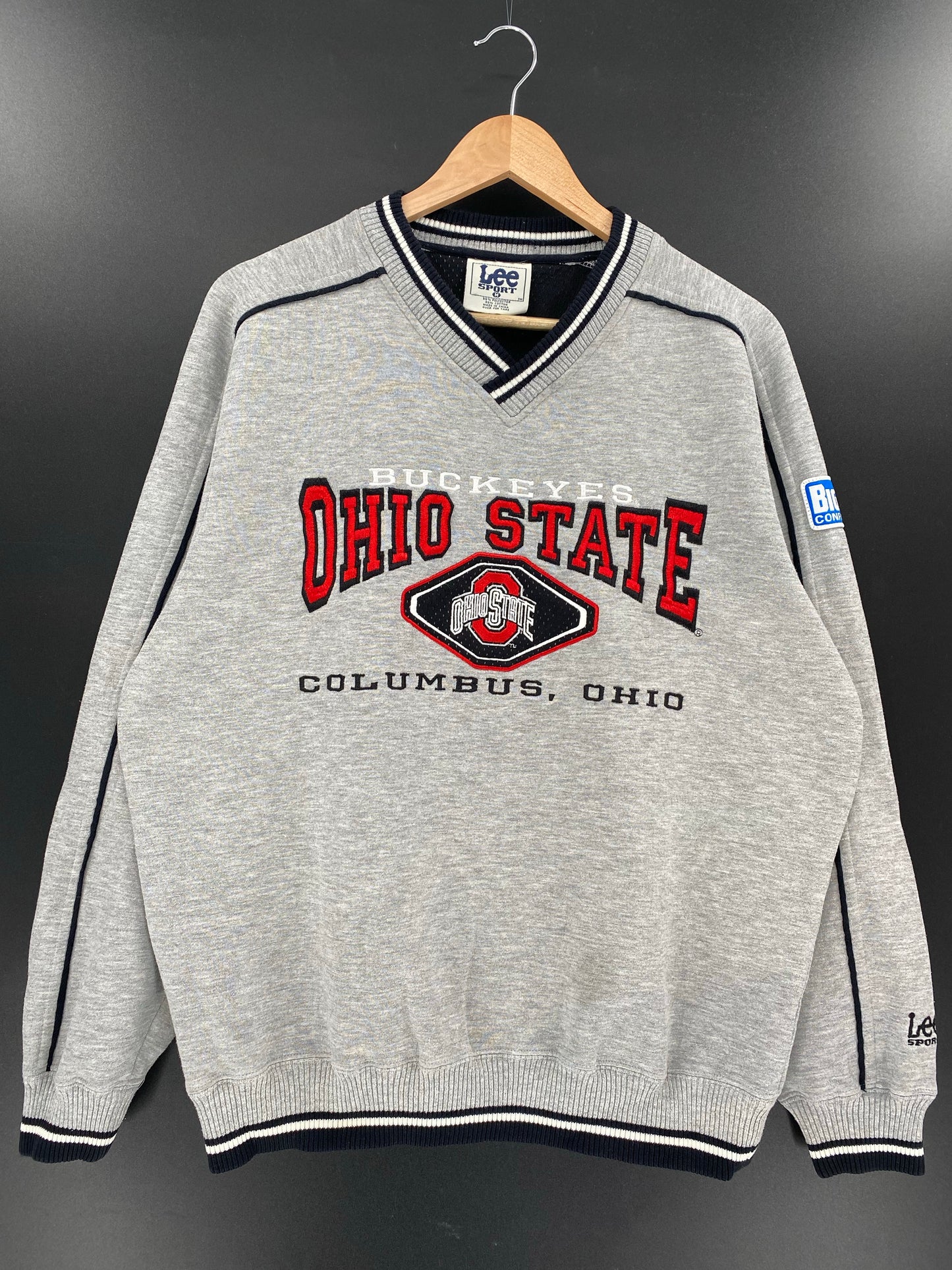 90’s OHIO STATE BUCKEYES Size M Vintage Sweat-shirt / K5133