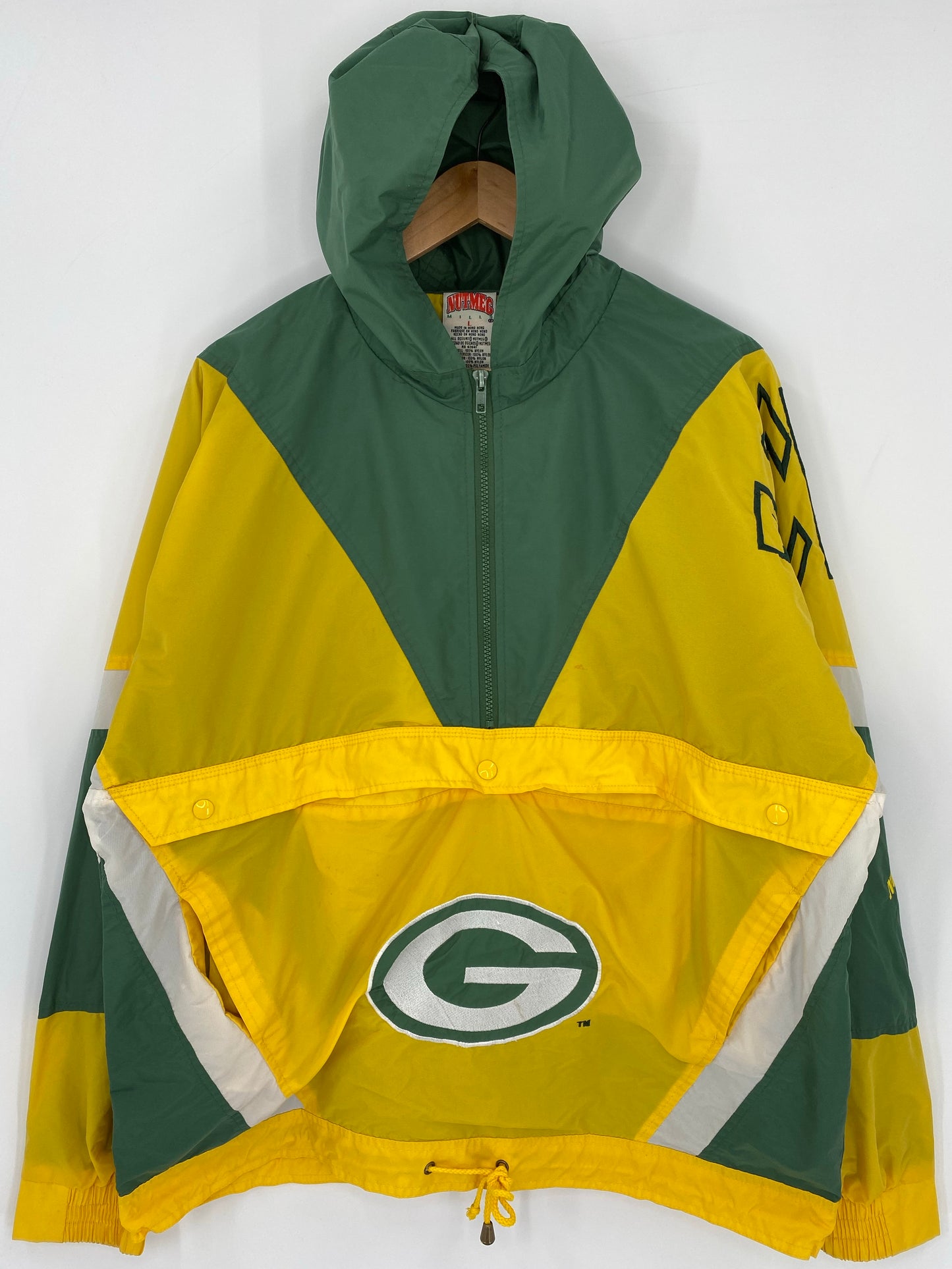 90’s PACKERS Size L NFL Nylon Jacket  / K5926