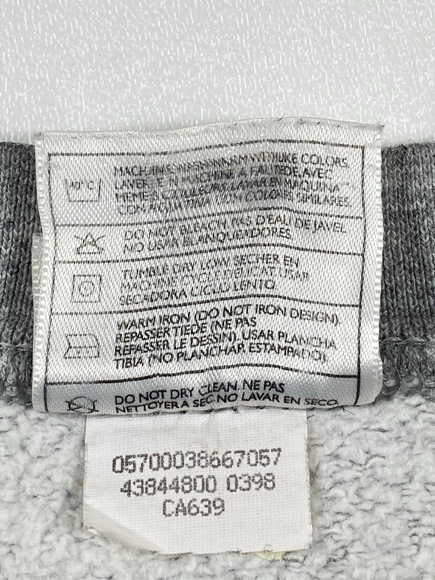 90’s Nike Mini Swoosh Made in USA Vintage Sweat-Shirt / 4646