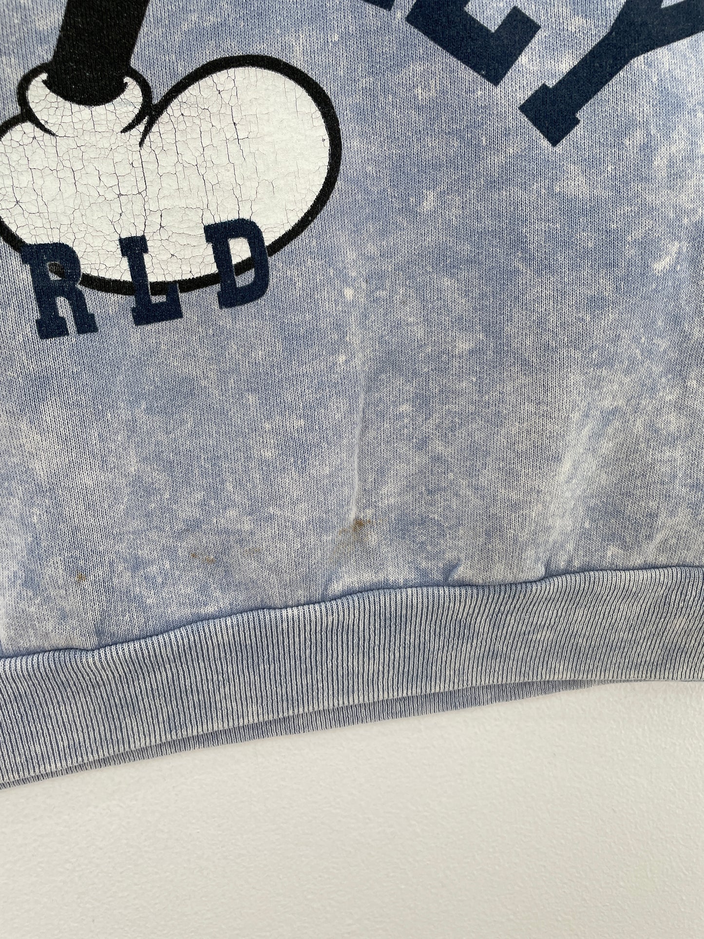 .90's DISNEY MICKEY Made in USA Size Approx.XL Vintage Sweat-shirt / E3420S
