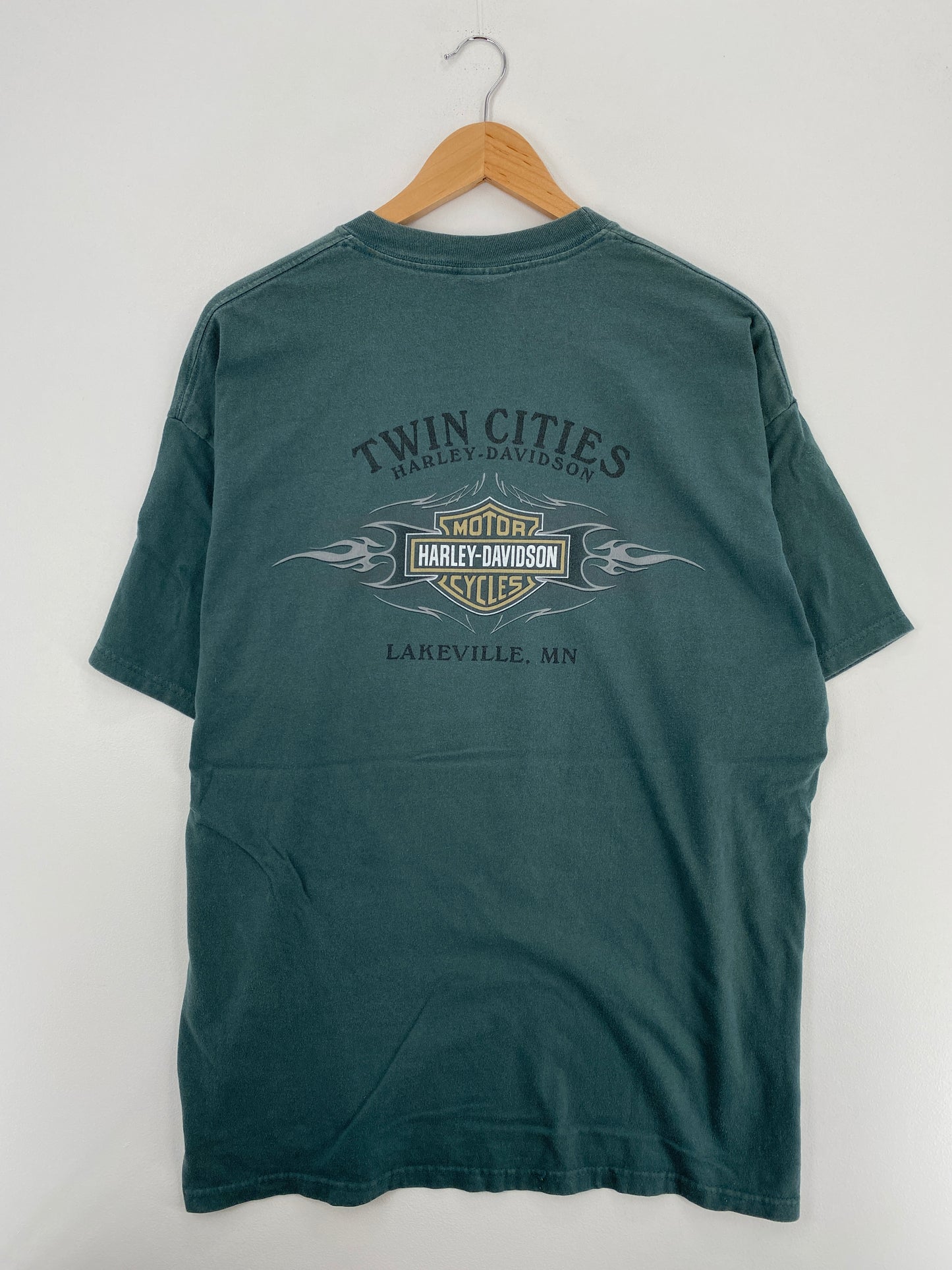 00' HARLEY DAVIDSON Made in USA Size XL Vintage T-Shirt / A5554