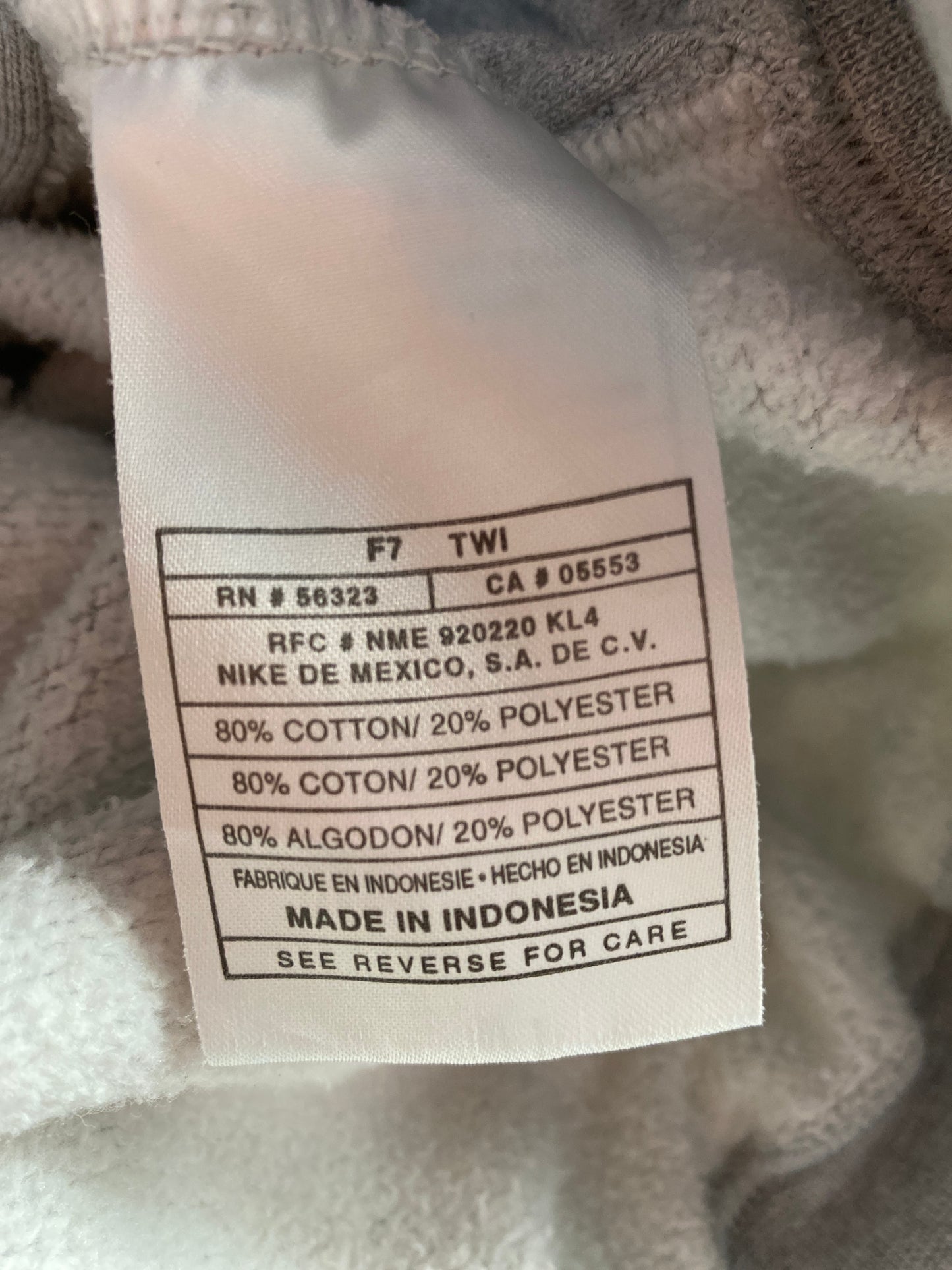 00’ NIKE CAROLINA TENNIS Size XL Vintage Sweat shirt / 9624