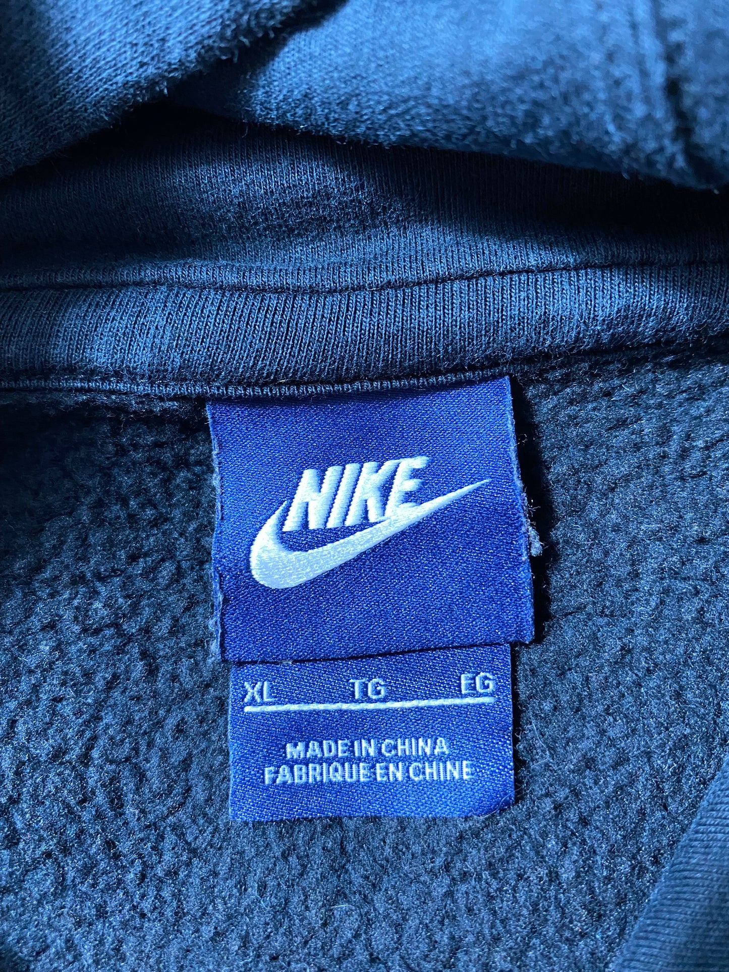 00' NIKE LOGO Size XL Vintage Hoodie Sweat- Shirts / K4387