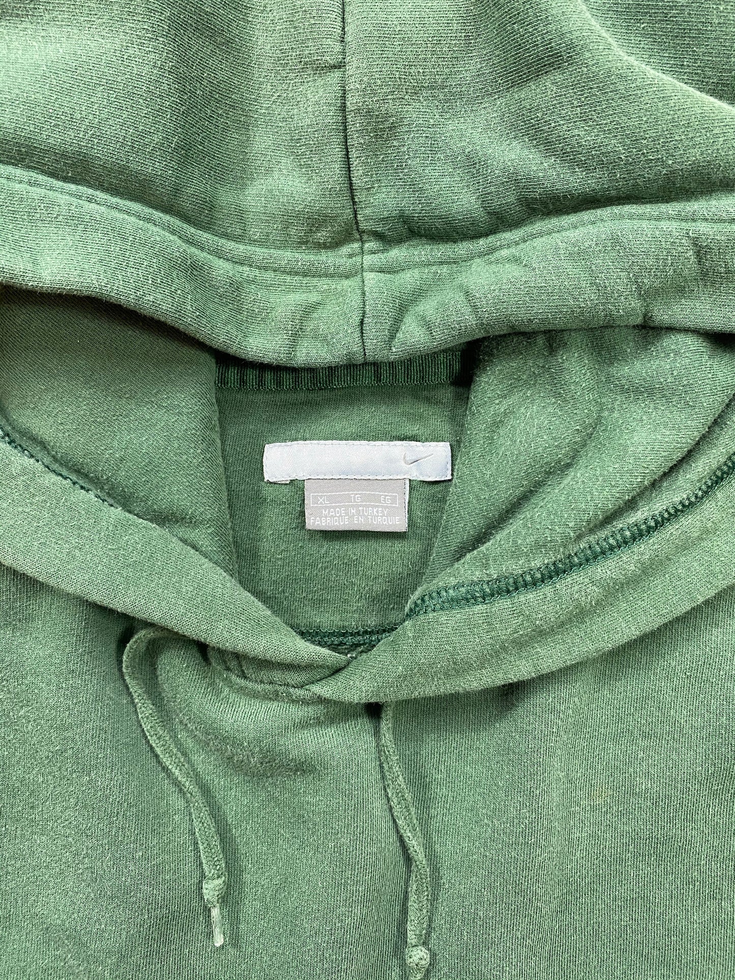 00’ Nike Mini Swoosh Size XL Vintage Hoodie Sweat-shirt  / 5987