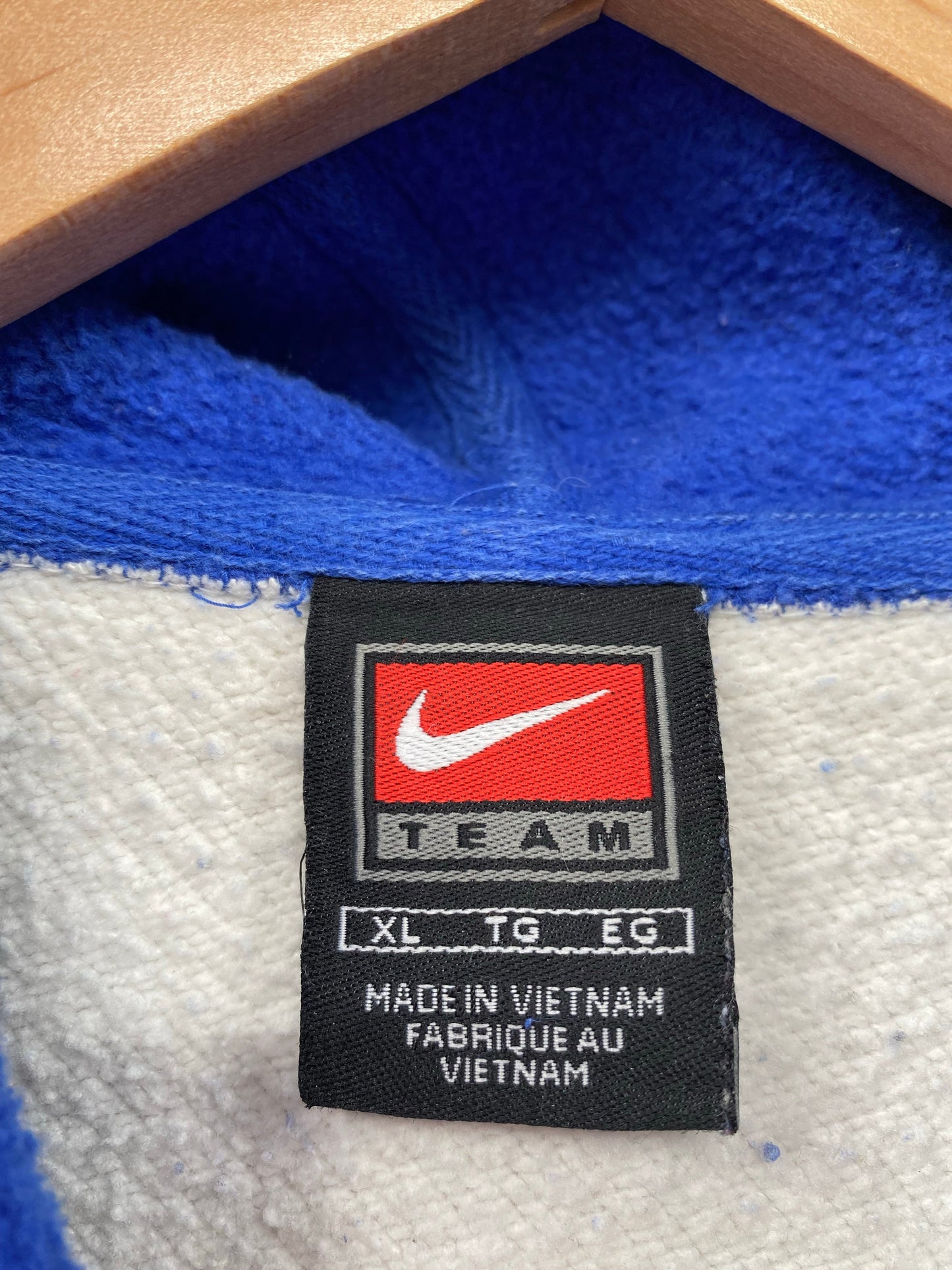 00' NIKE x UNIVERSITY OF KENTUCKY Size XL Hoodie Vintage College Sweat-Shirt / A9799