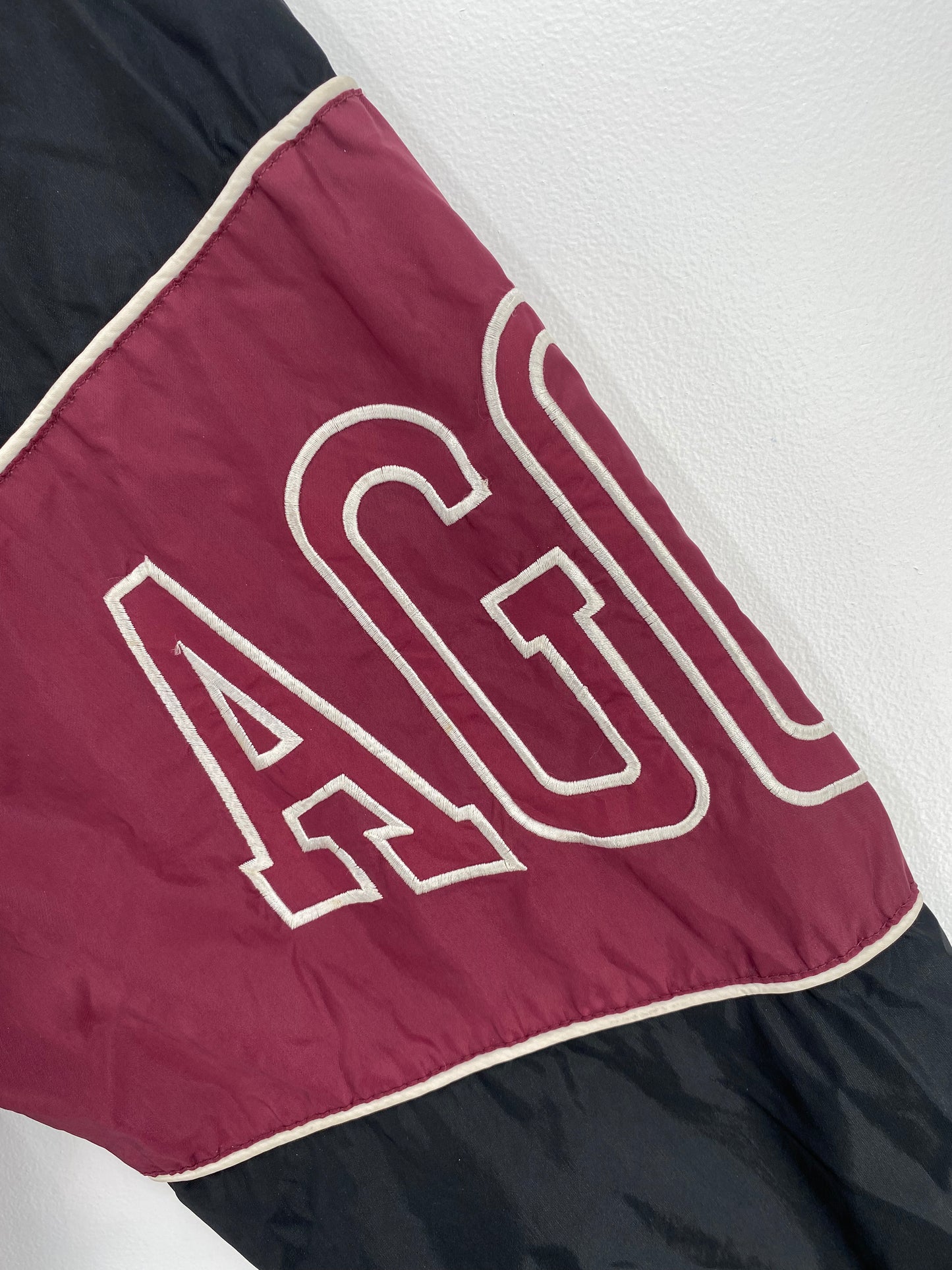 90’s STATER x TEXAS A&M Size L Vintage College Nylon Jacket  / A344