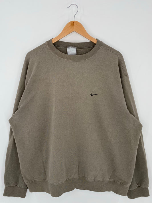 90’s NIKE MINI SWOOSH Size XXL Vintage Sweat-shirt / K6252