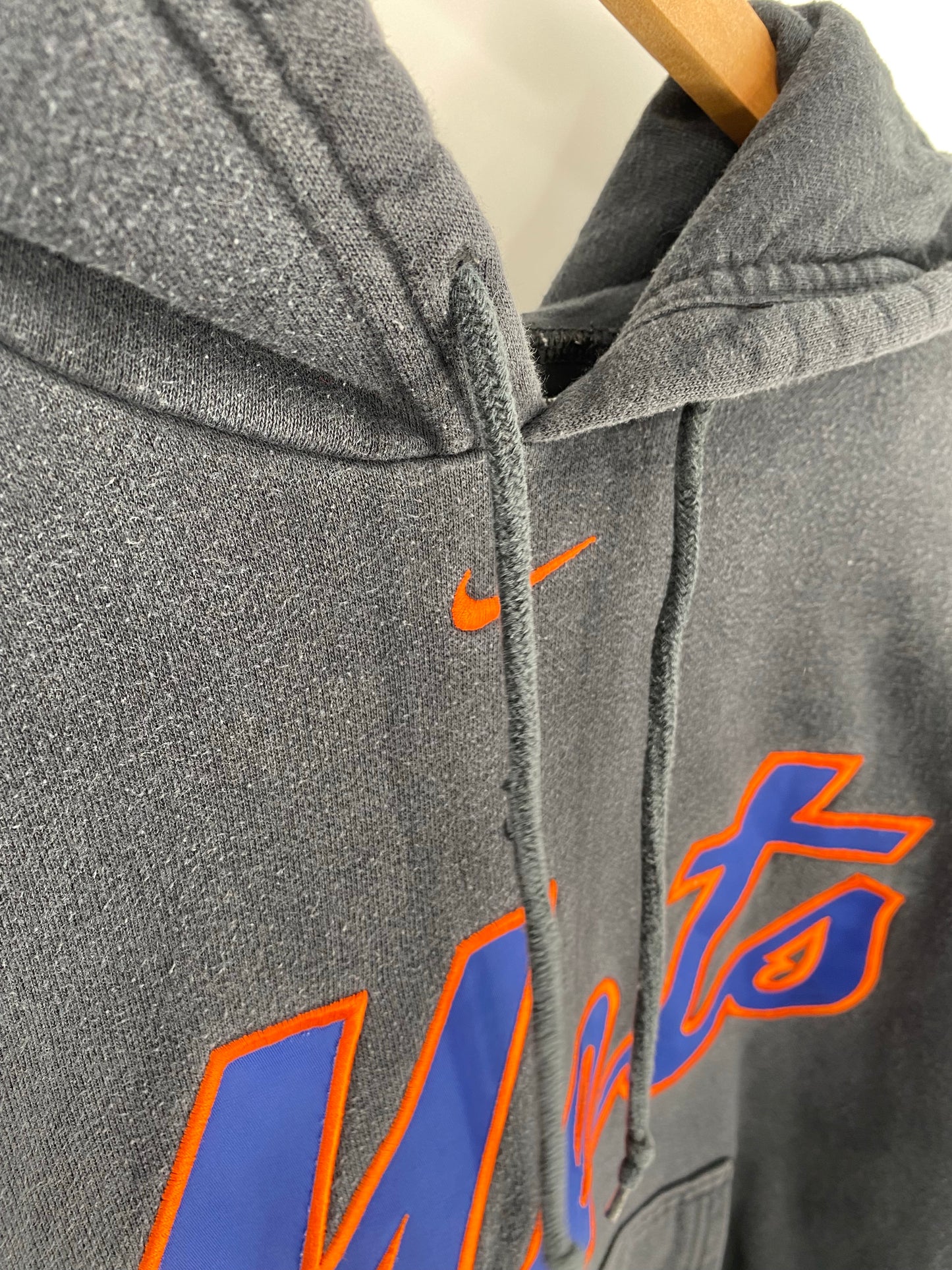 00' NIKE METS Size M Vintage MLB Hoodie Sweat-shirt / K5950