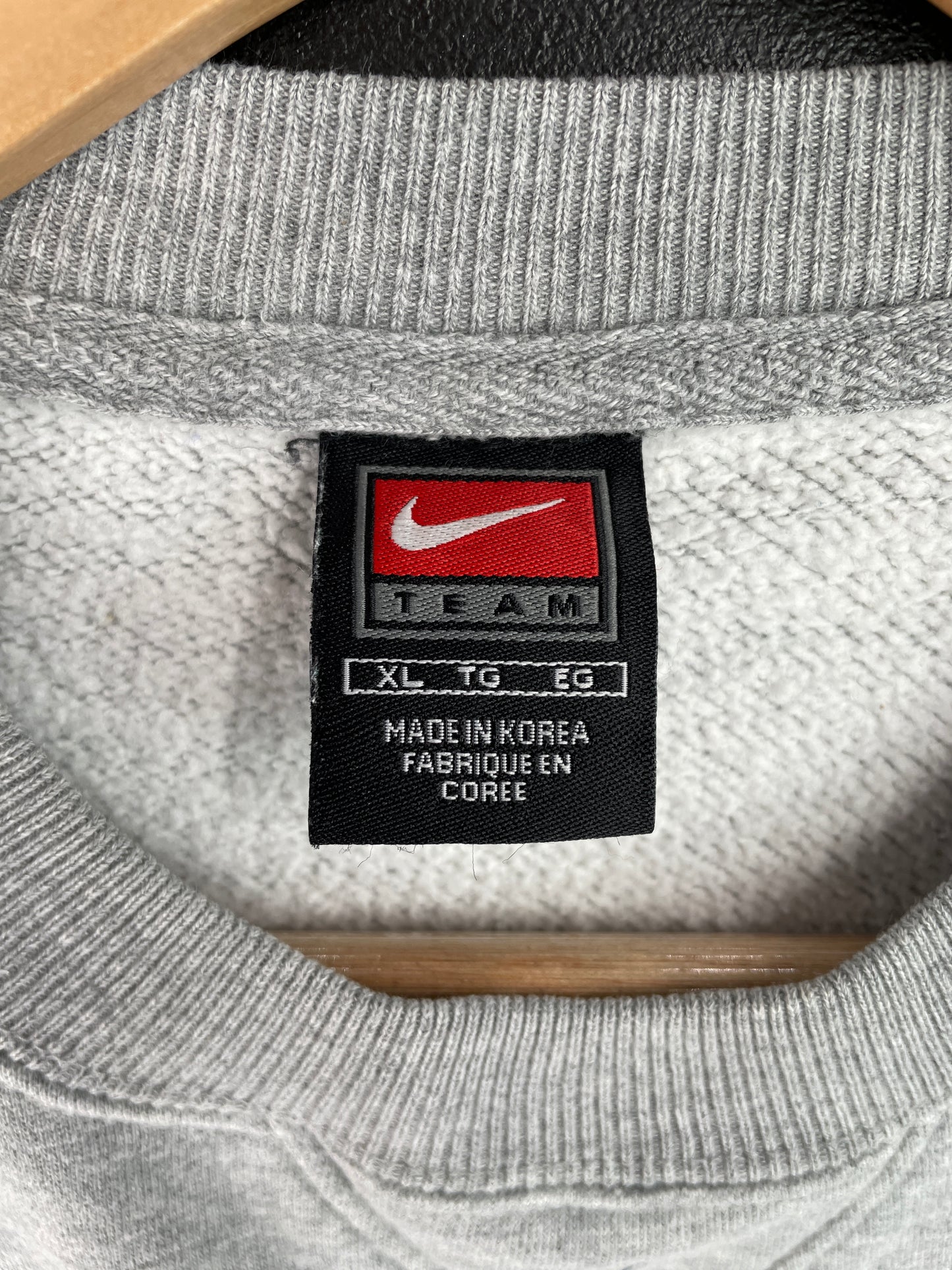 00' NIKE x TAR HEELS Size XL Vintage College Sweat-Shirt / A7074