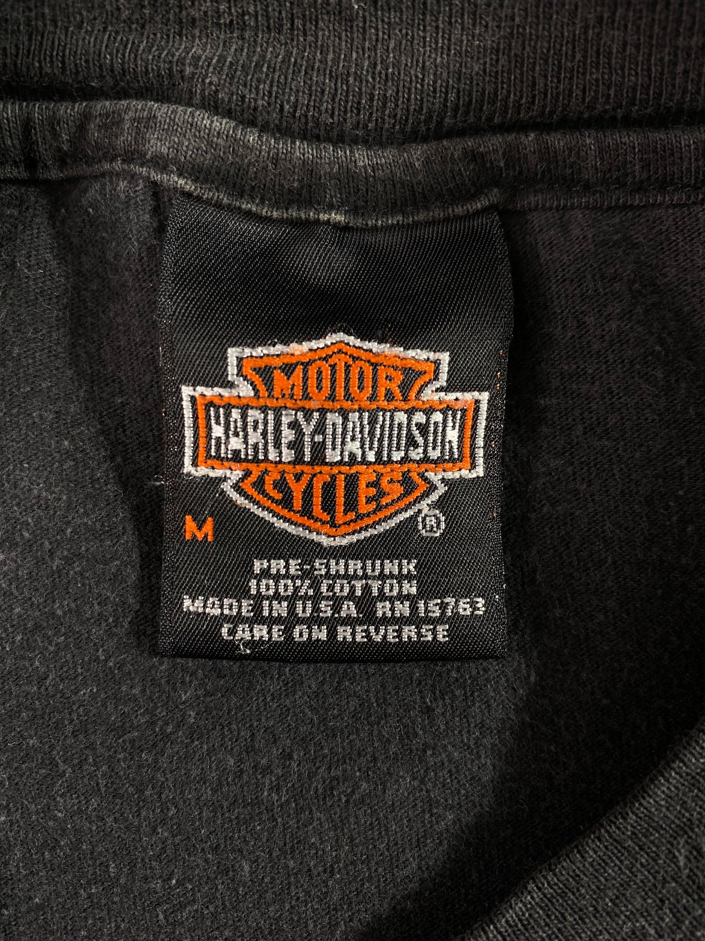 90’s HARLEY DAVIDSON Made in USA Size M T-Shirt / A3297