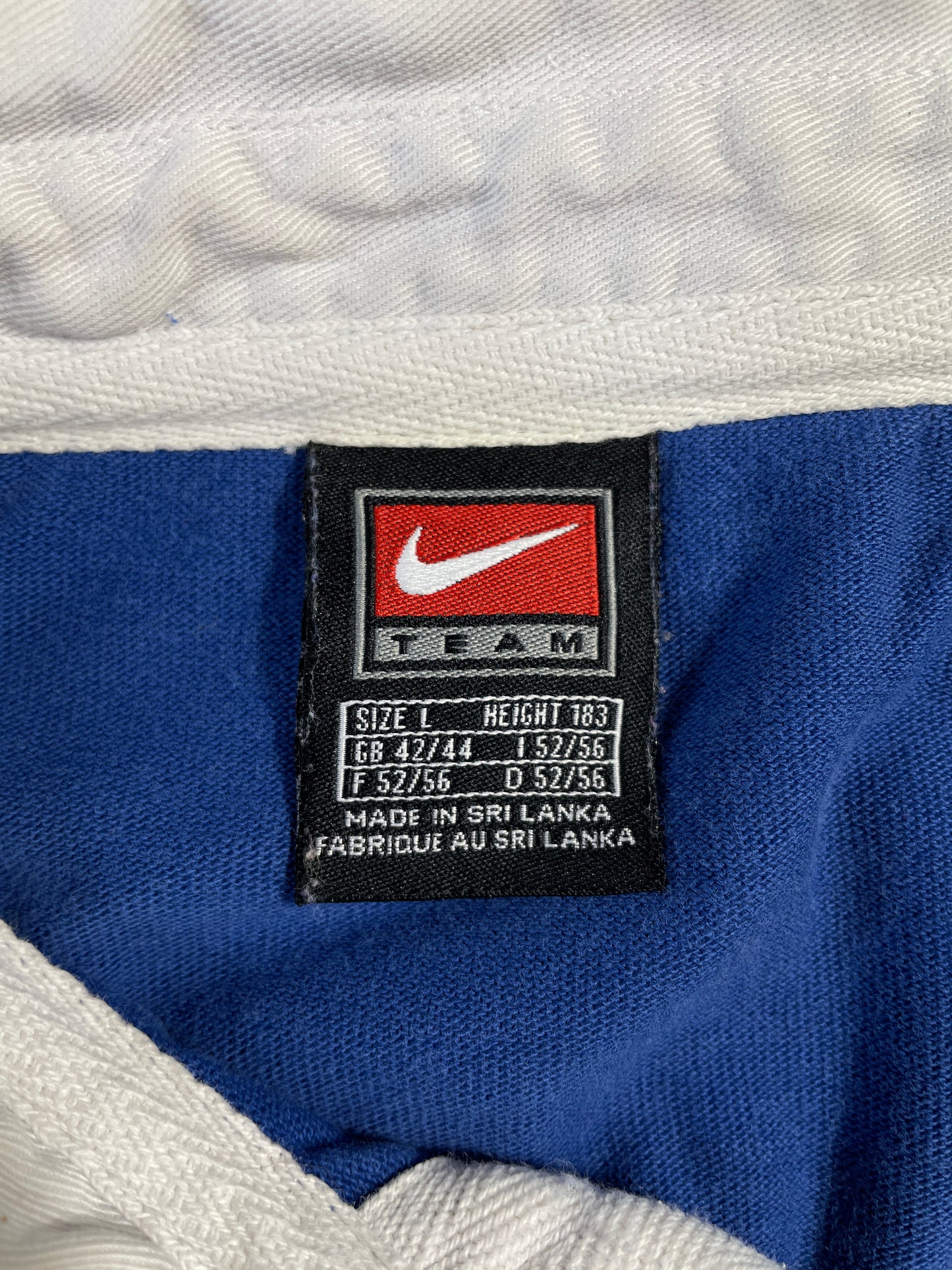 00' NIKE x F.C.B Size L Vintage Rugby-Shirt / A7267