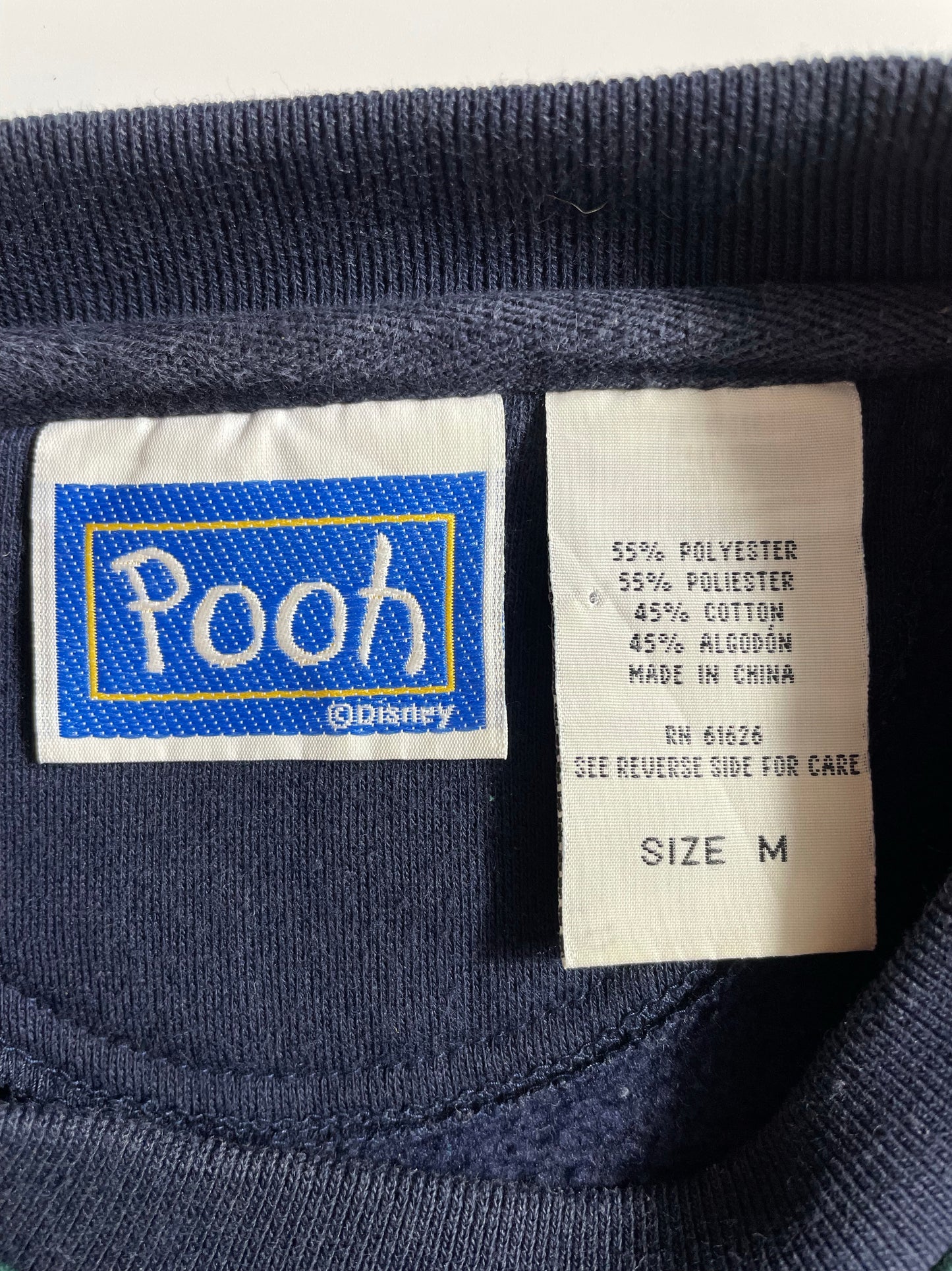 00' DISNEY TIGGER Size M Vintage Sweat-Shirt / K5185