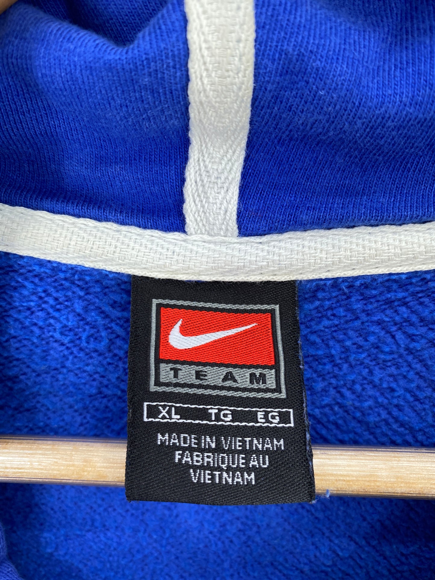 00' NIKE x DUKE UNIVERSITY Size XL Vintage College Hoodie Sweat-Shirt / A5950