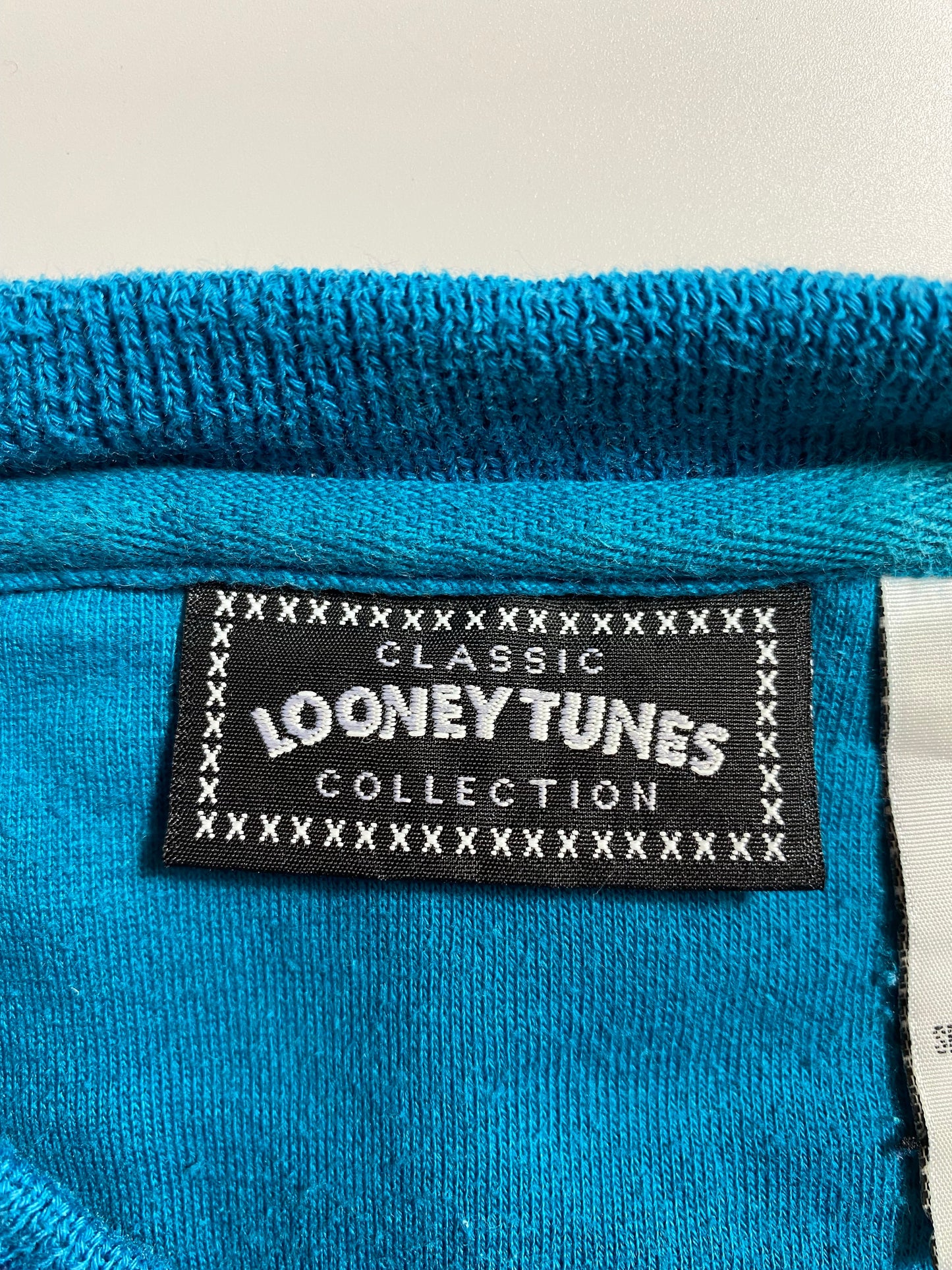 .1998 LOONEY TUNES TAZ Size M Vintage Sweat-shirt / E1910S