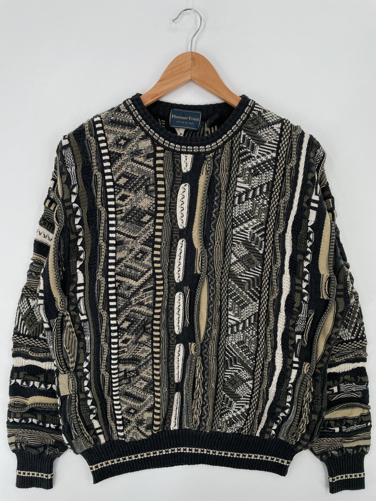 Vintage 3D COOGI- Style Size L Knit Sweater / A9403