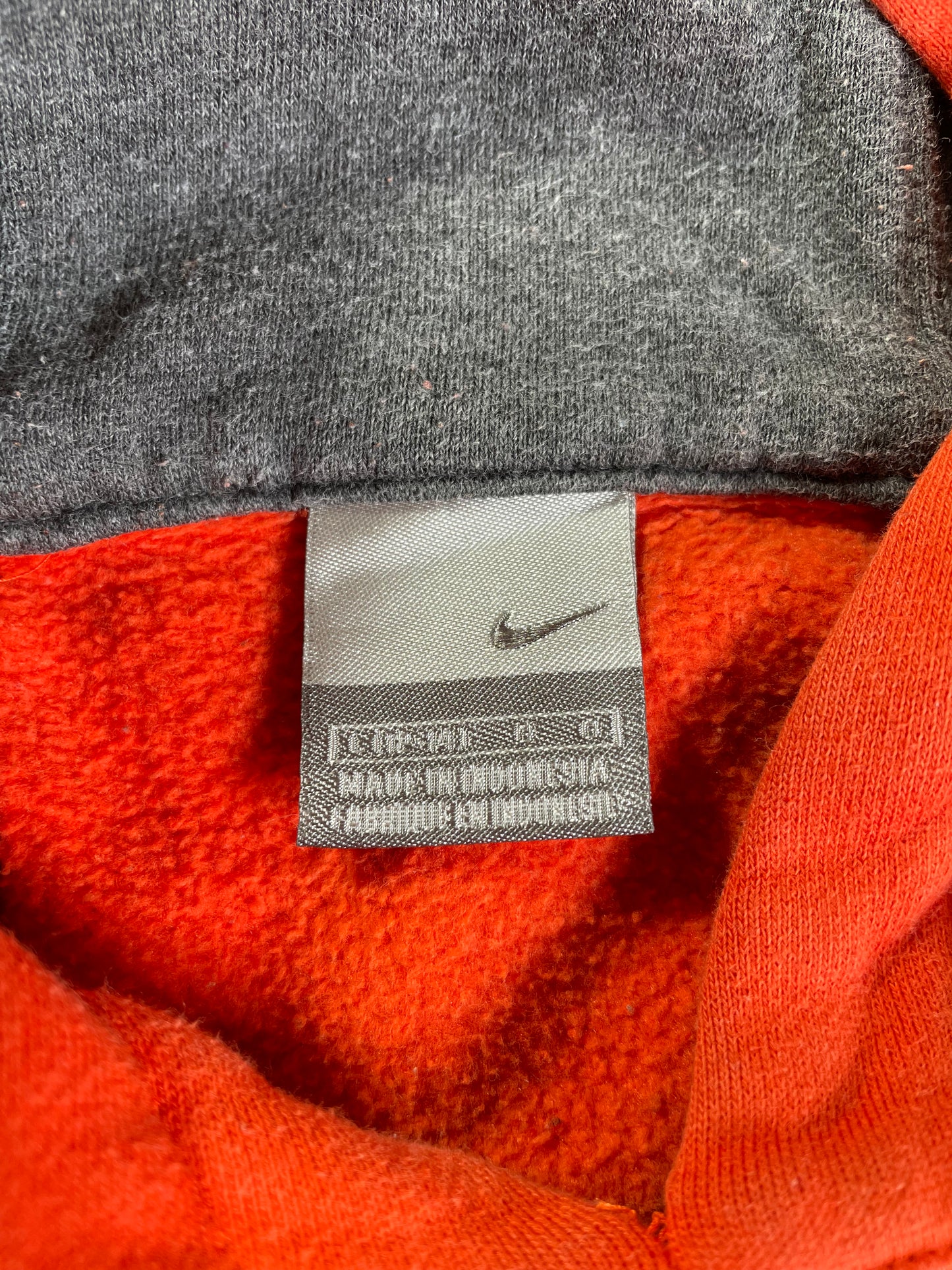 00' NIKE Size Ladies L Vintage Hoodie Sweat-shirt / A386