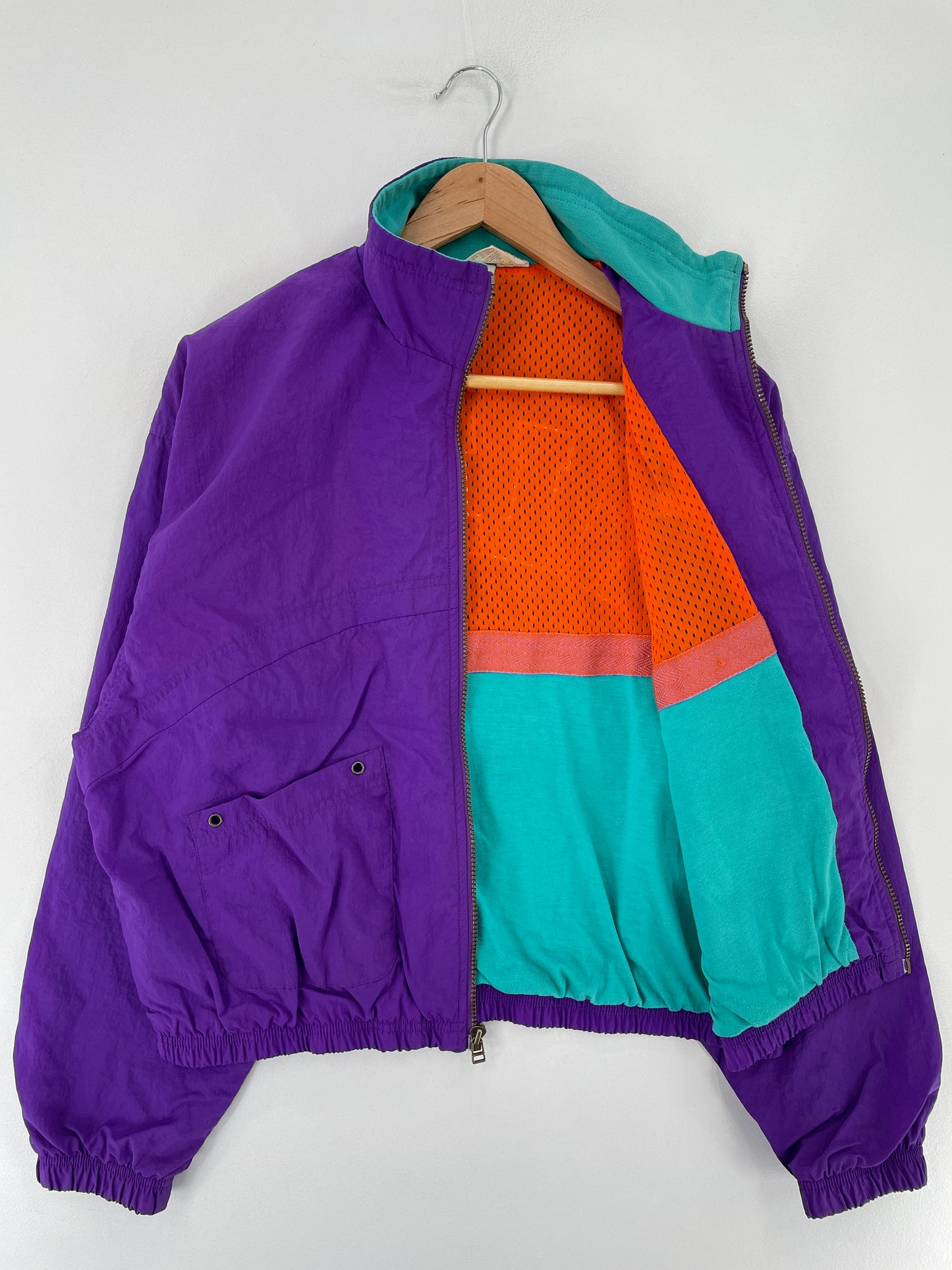 90’s NIKE Size Ladies.L Nylon Jacket / E5798N