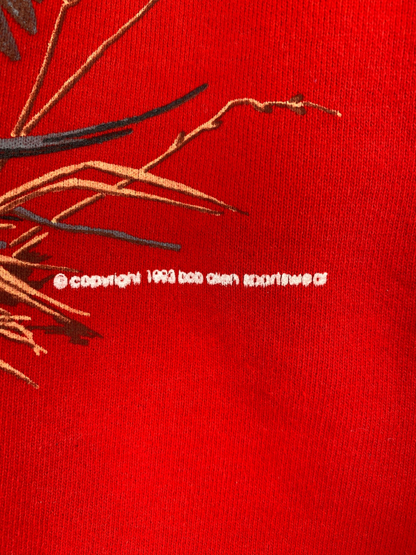 1993 WINCHESTER Made in USA Size XL Vintage Animal Sweat-Shirt / E5146S