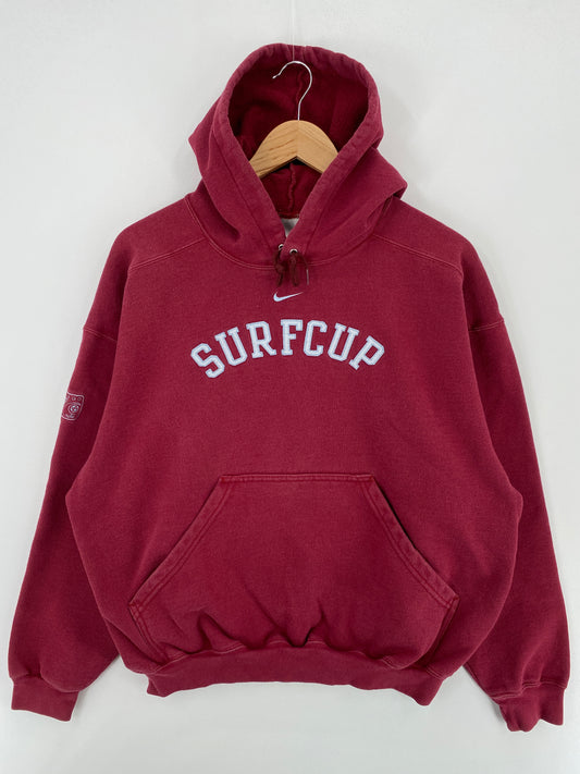 00’ NIKE SURFCUP Size M Vintage Hoodie Sweat-Shirt / A4838