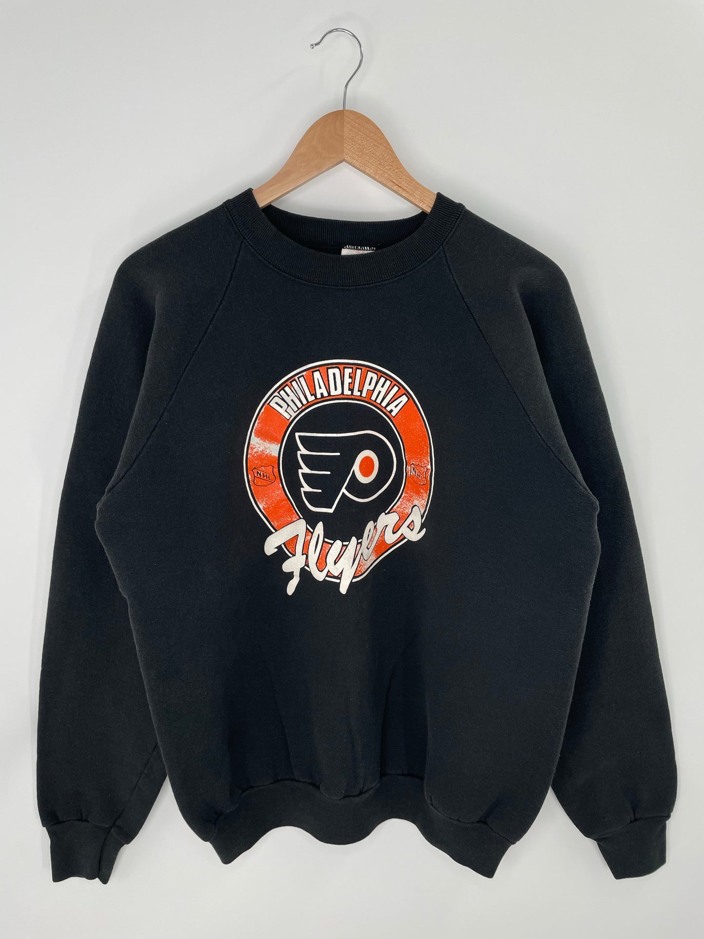 90’s PHILADELPHIA FLYERS Made in USA Size XL Vintage NHL Sweat-Shirt / A9780
