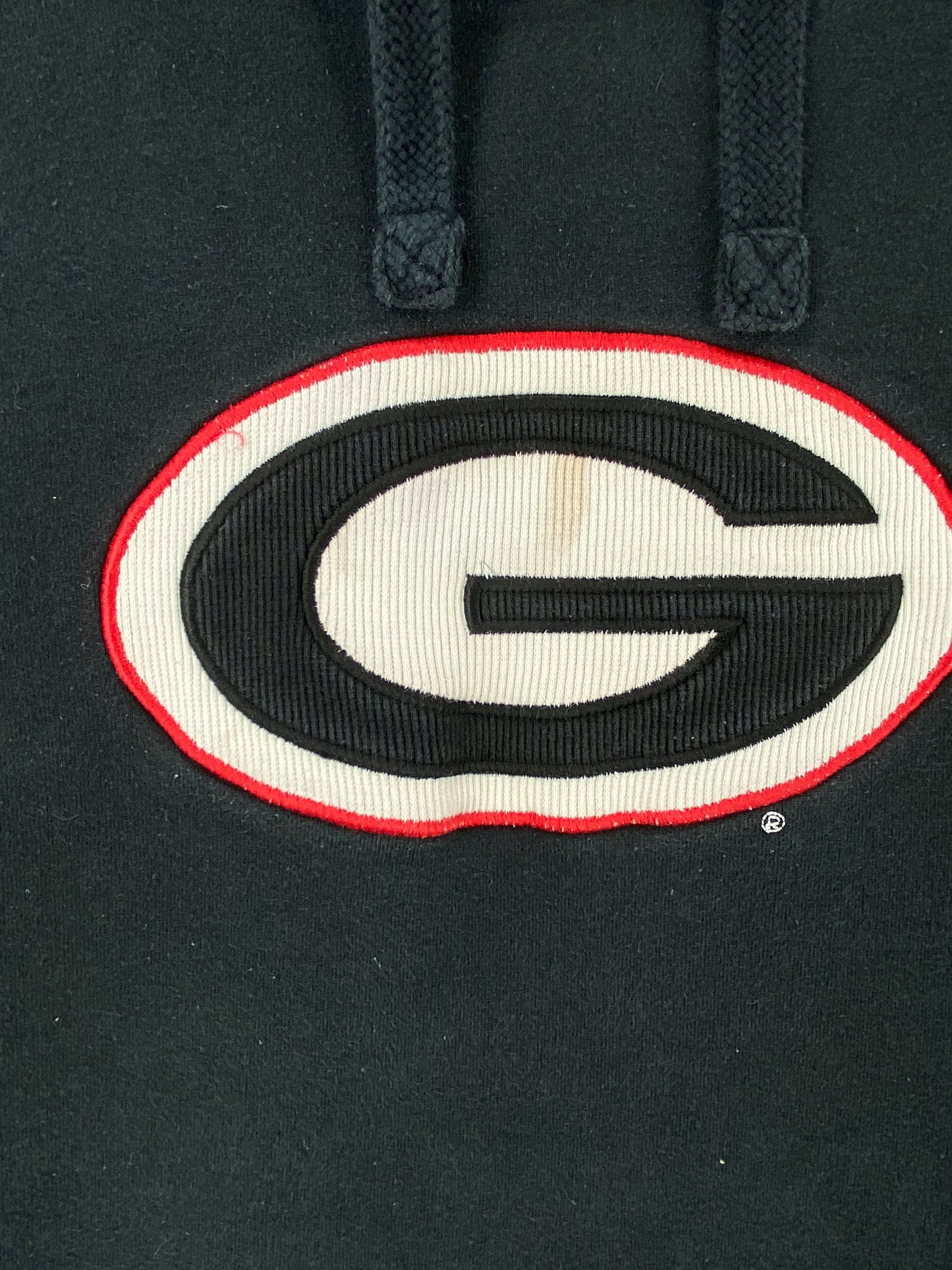 00' NIKE GEORGIA Size L Vintage College Hoodie Sweat-shirt / A637