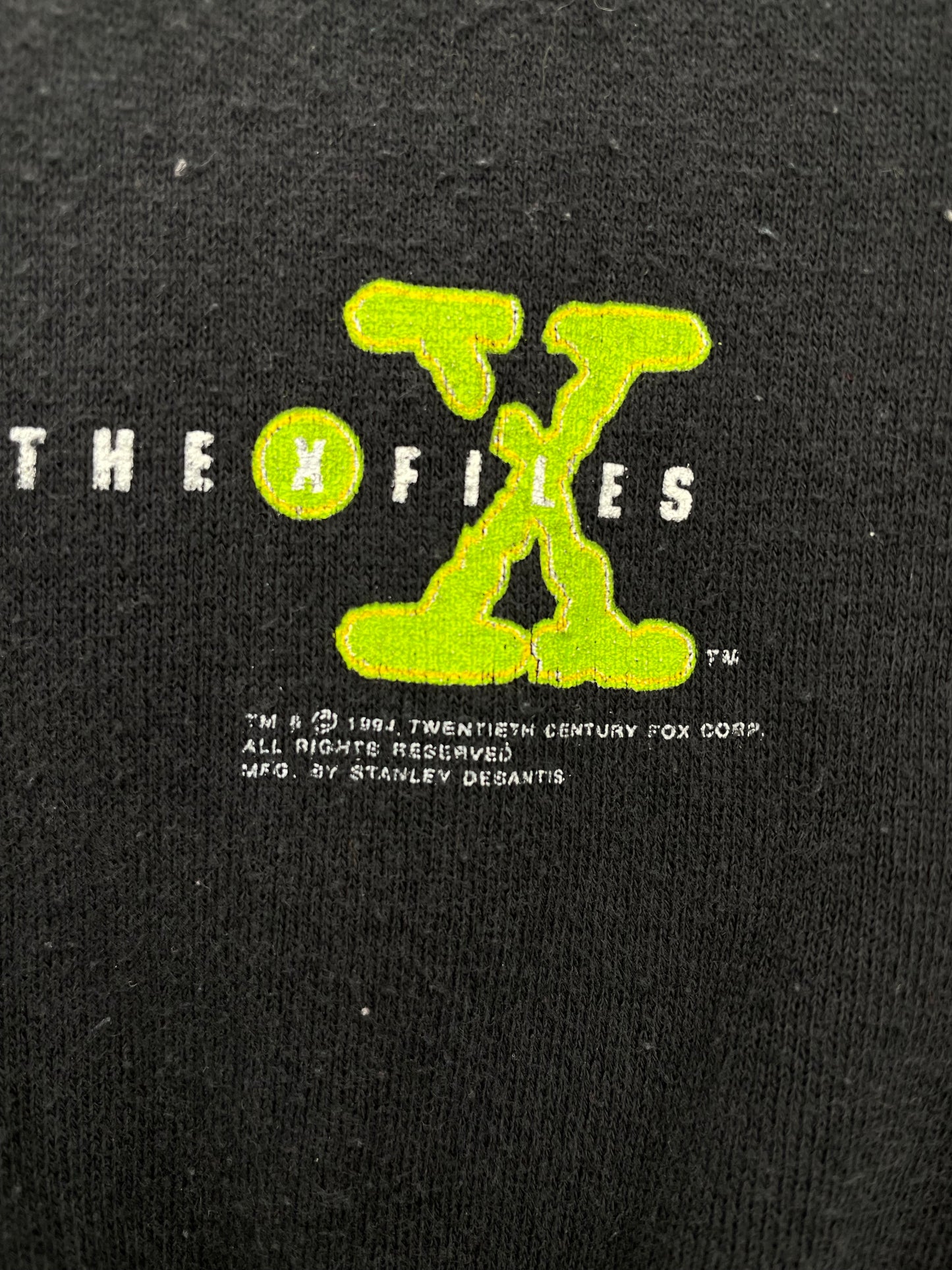 1994 THE X FILES Size No Tag(Approx.M) Vintage Sweat-shirt / K8846