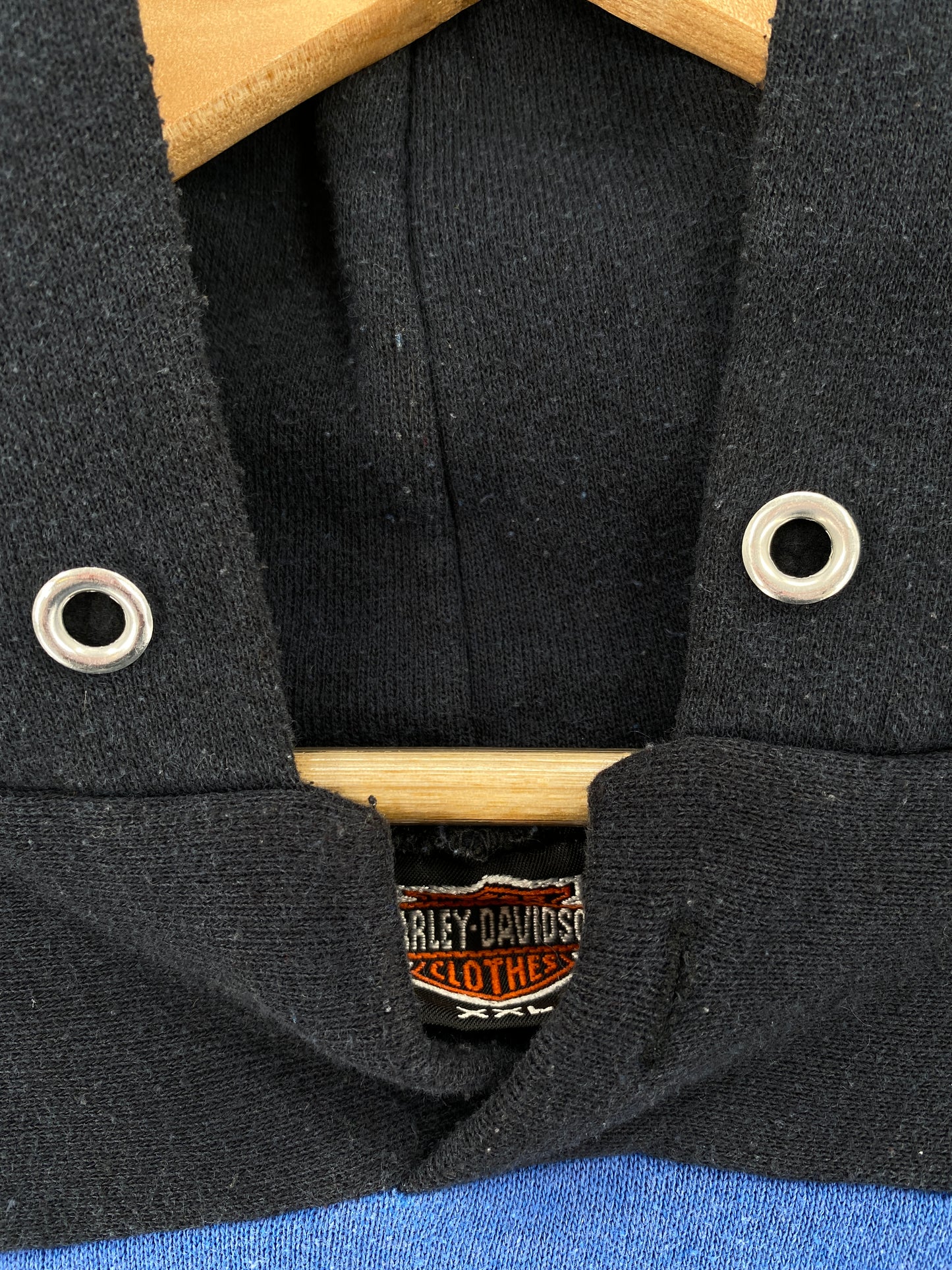 1990 HARLEY DAVIDSON Size XL Vintage Hoodie Sweat-Shirt / A7844