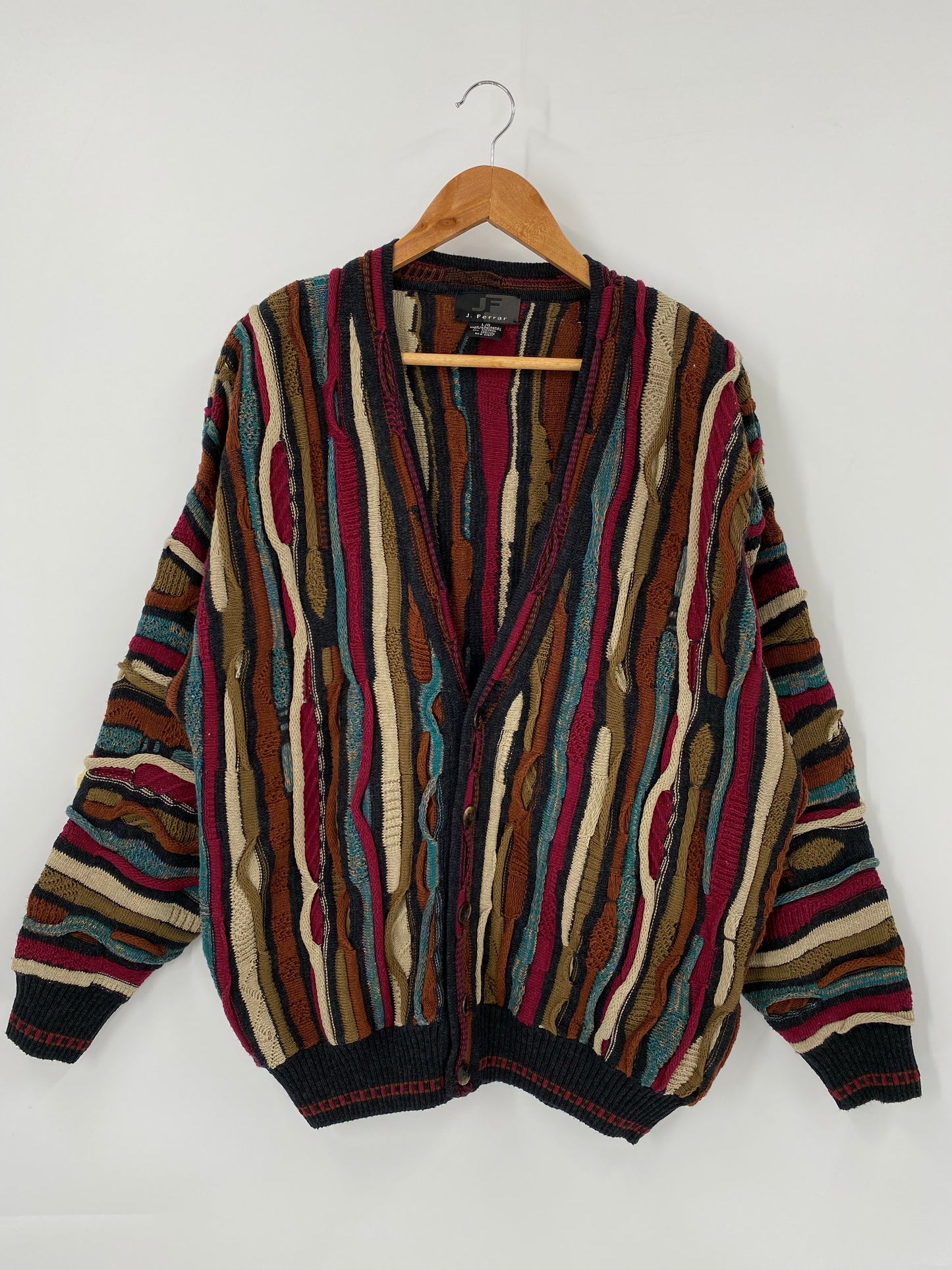 Vintage 3D COOGI- Style Size L Knit Sweater / K4728