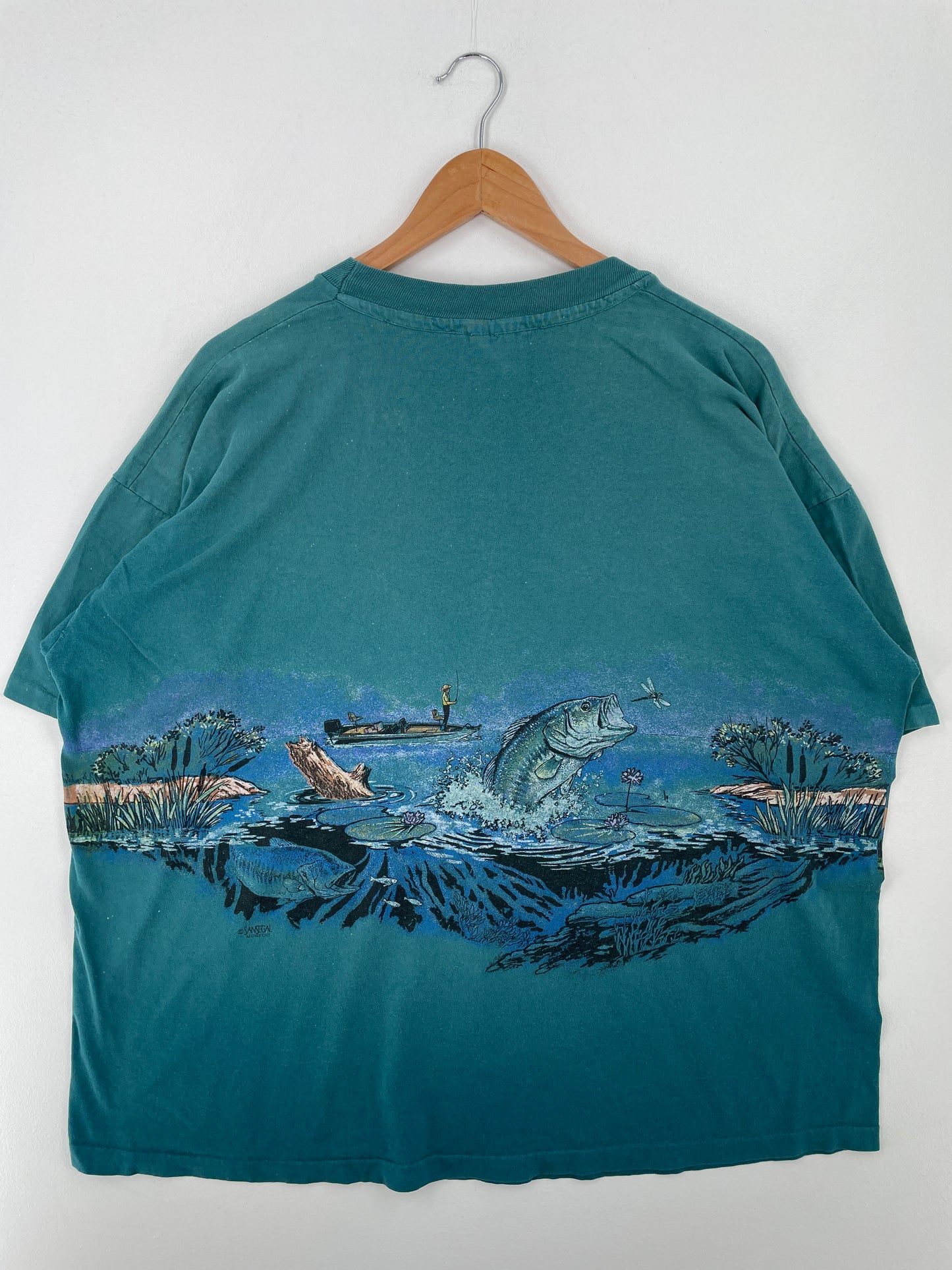 90’s RANGER BOATS FISH Made in USA Size XL T-Shirt / A8812