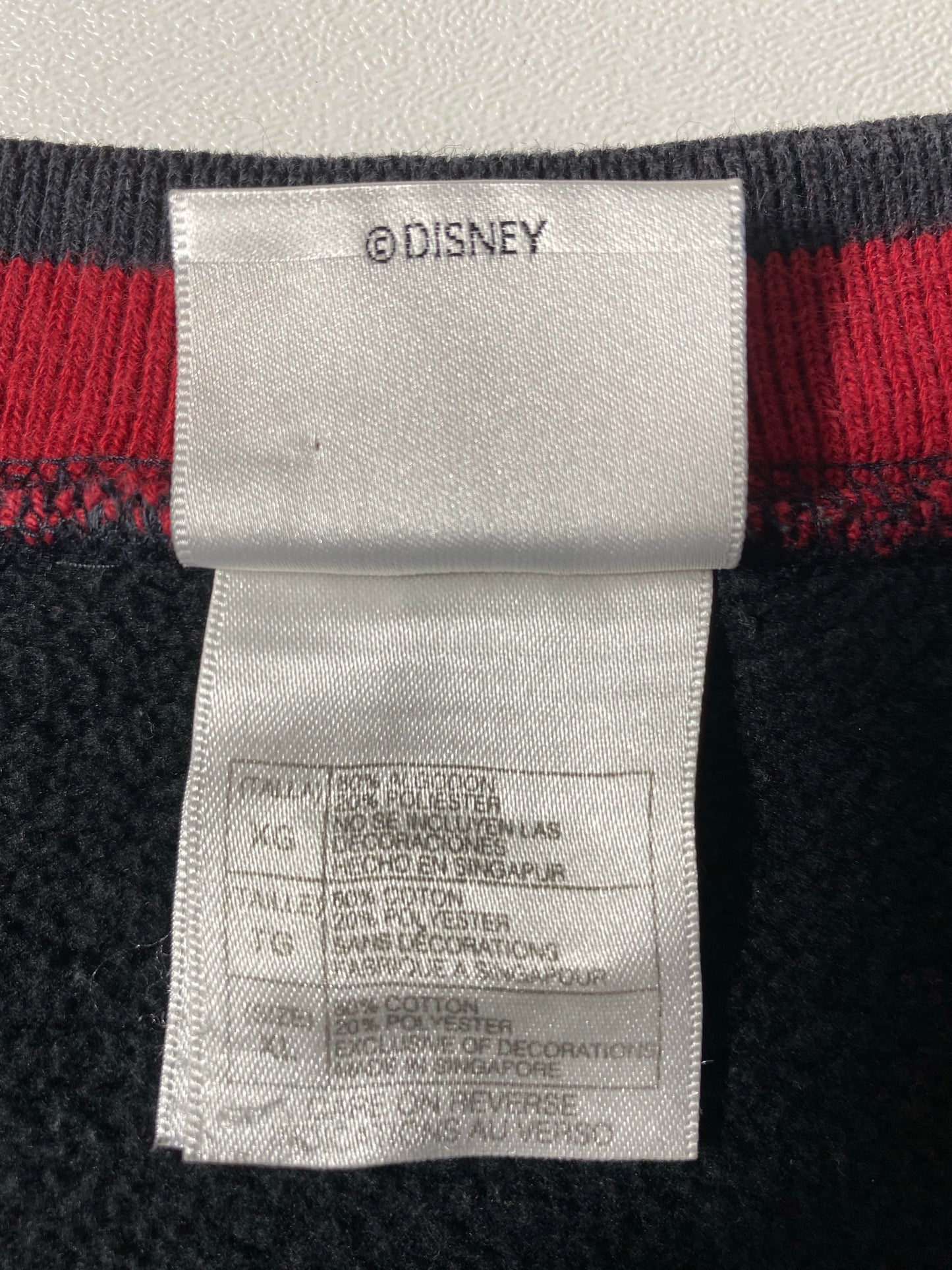00’ DISNEY MICKEY Size XL Vintage Sweat-shirt / K4186